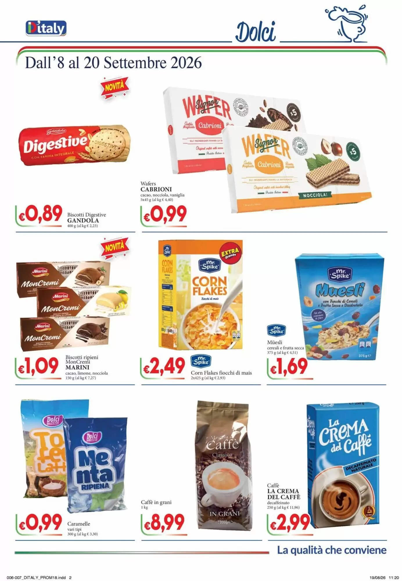 Volantino promozionale D'Italy  valide dal 08/09/2026 - Pagina 7.