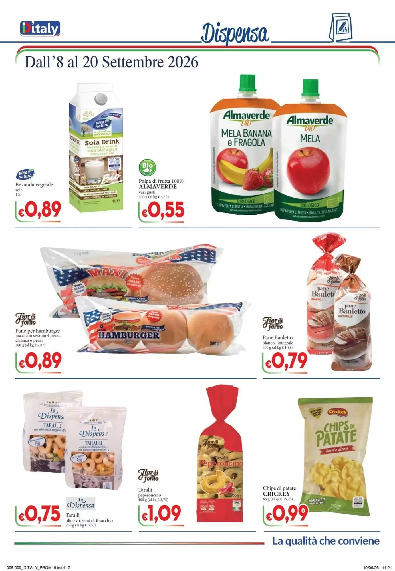 Volantino promozionale D'Italy  valide dal 08/09/2026 - Pagina 9.