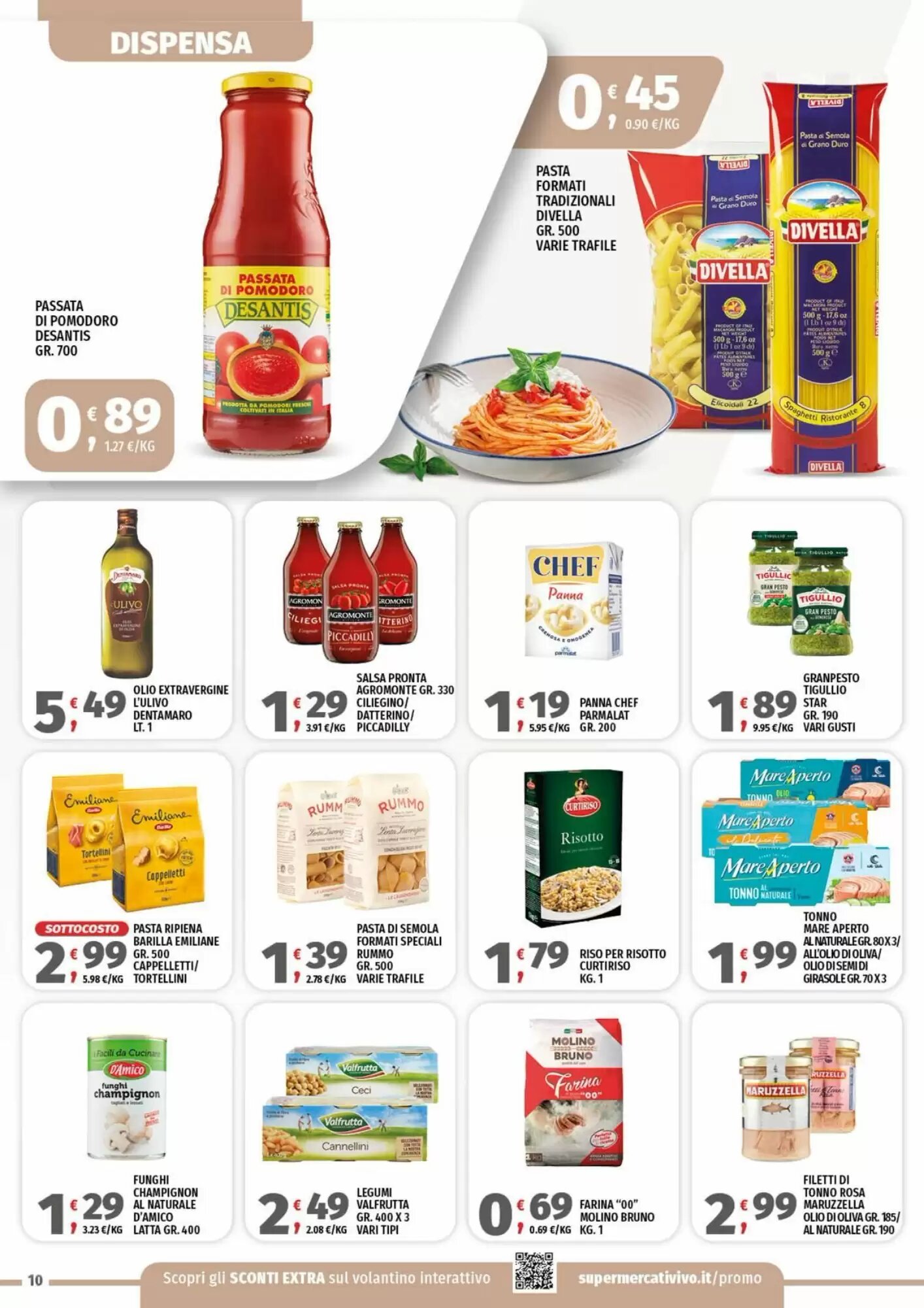Volantino promozionale Vivo Supermercati  valide dal 08/09/2026 - Pagina 10.