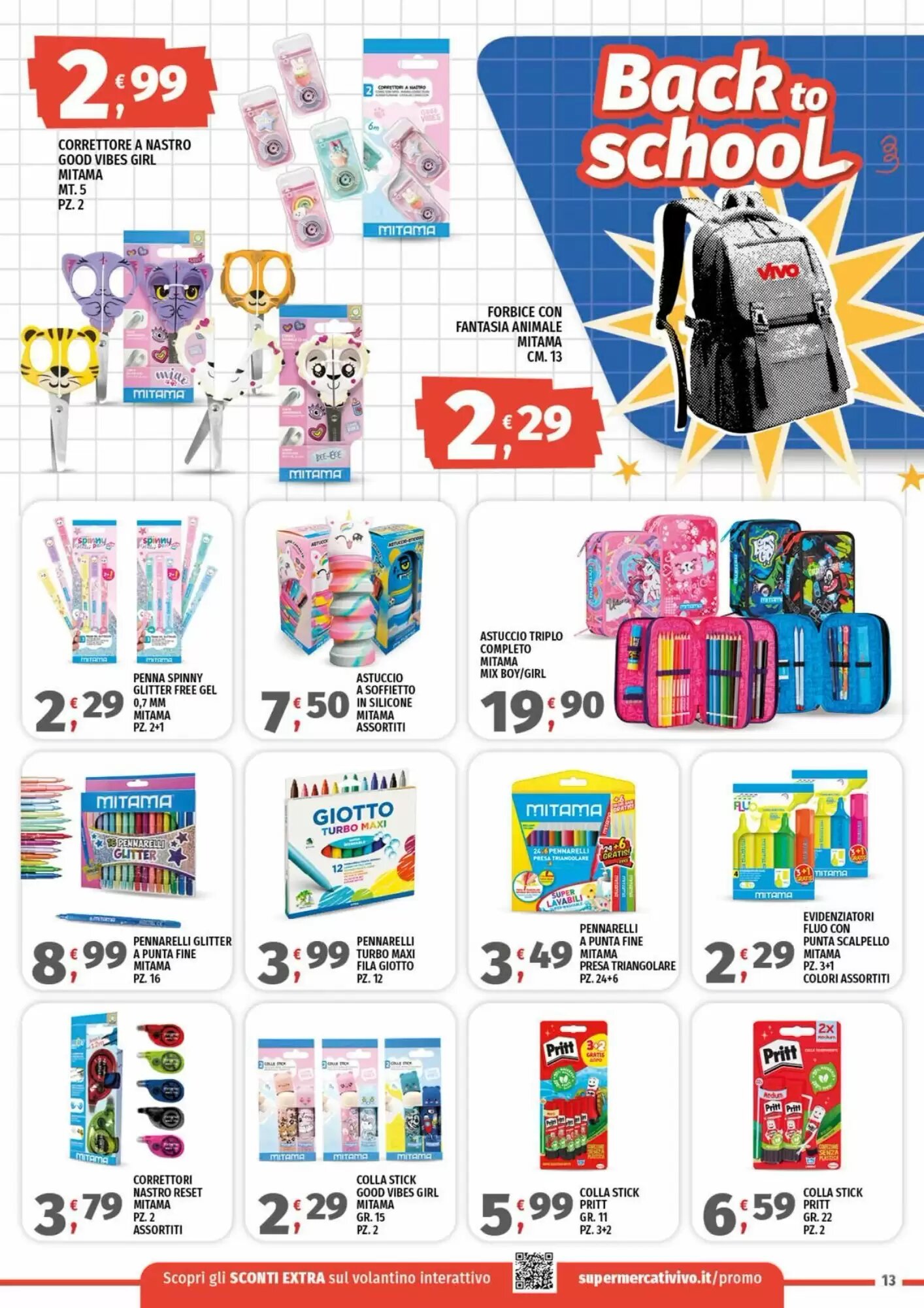 Volantino promozionale Vivo Supermercati  valide dal 08/09/2026 - Pagina 13.