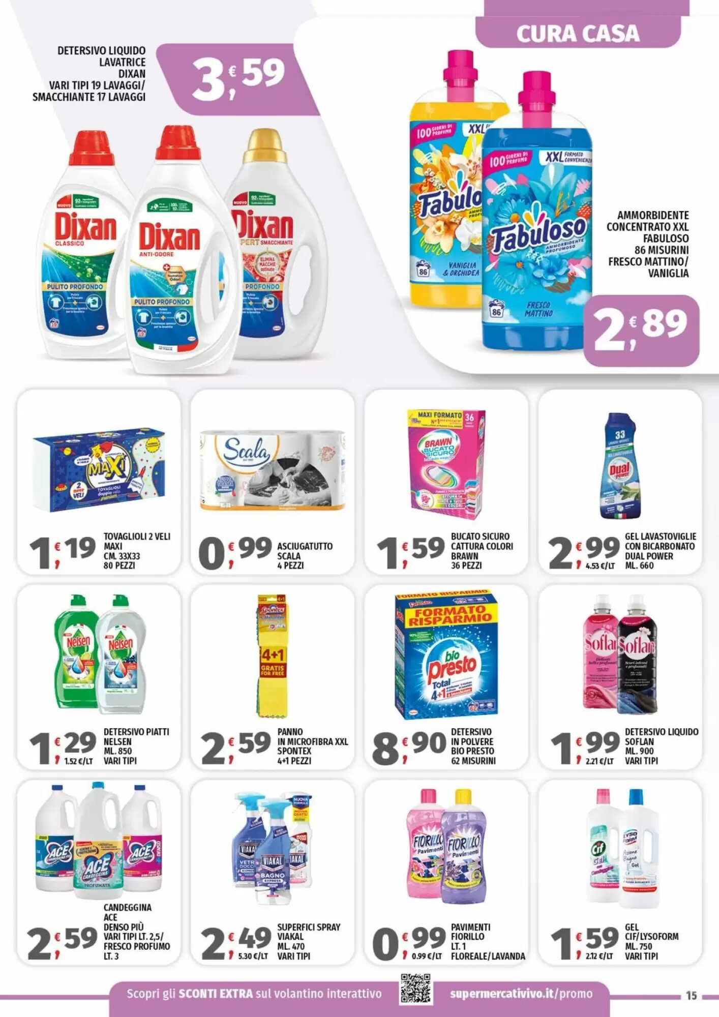 Volantino promozionale Vivo Supermercati  valide dal 08/09/2026 - Pagina 15.