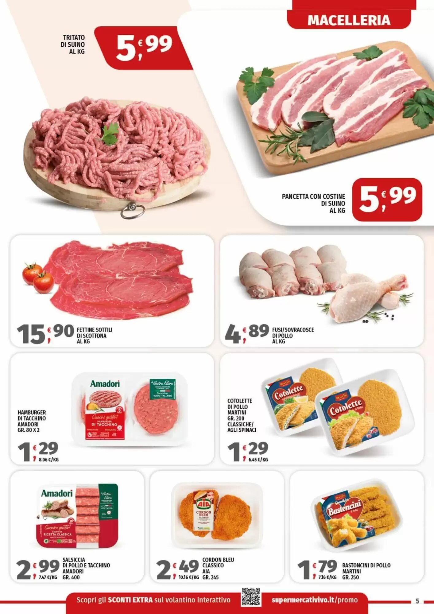 Volantino promozionale Vivo Supermercati  valide dal 08/09/2026 - Pagina 5.