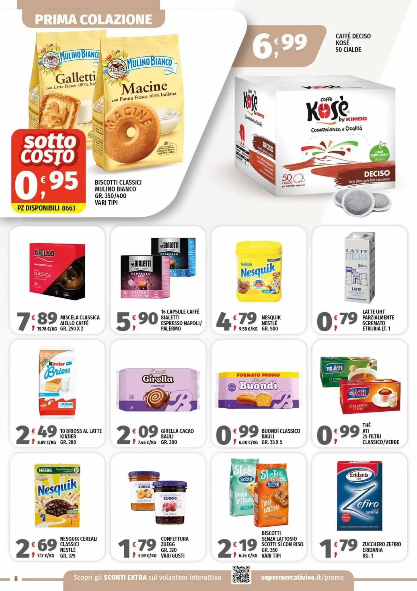 Volantino promozionale Vivo Supermercati  valide dal 08/09/2026 - Pagina 8.
