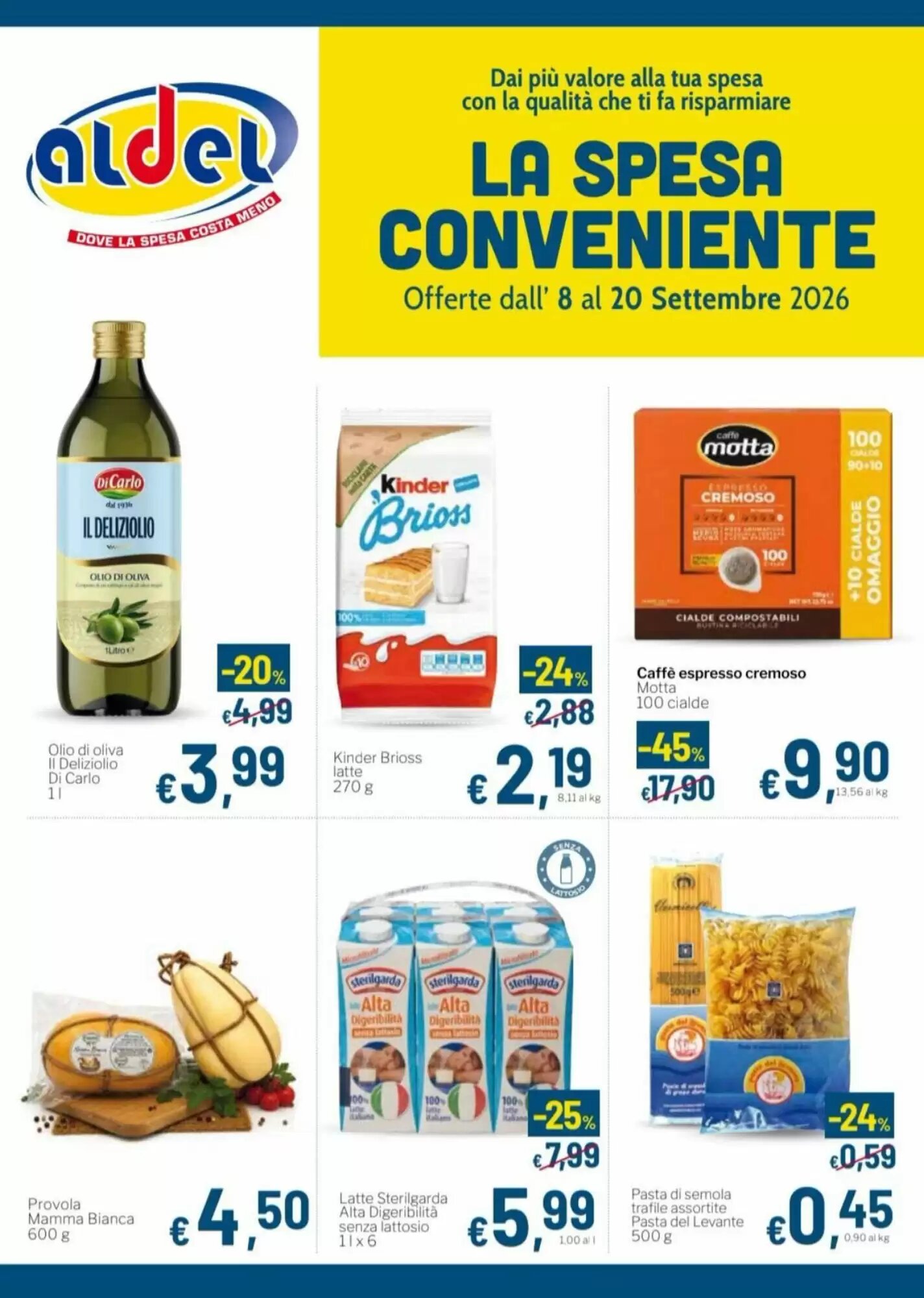 Volantino promozionale Aldel Discount valide dal 08/09/2026 - Pagina 1.
