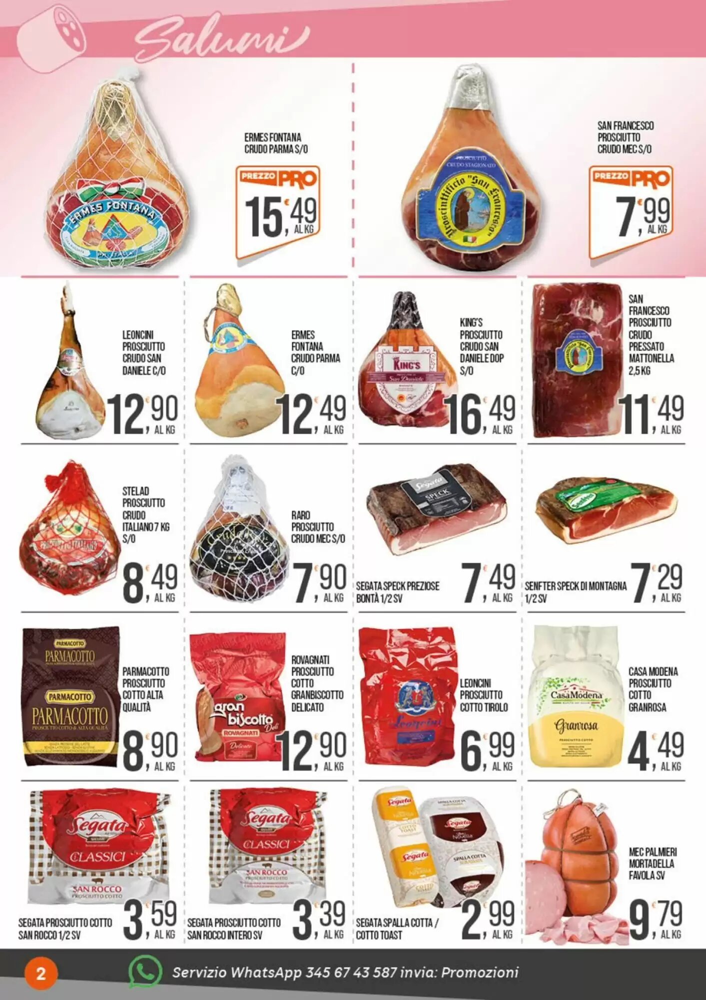 Volantino promozionale Cash pro  valide dal 08/09/2026 - Pagina 2.