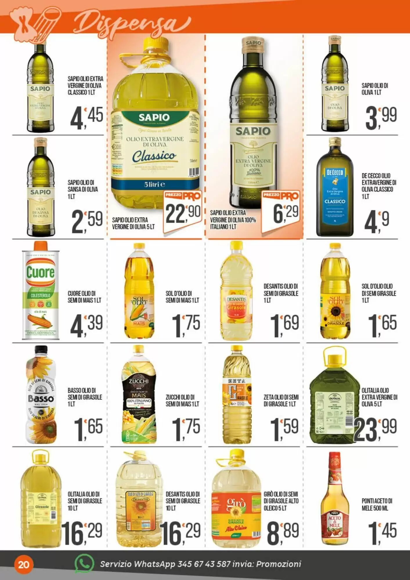 Volantino promozionale Cash pro  valide dal 08/09/2026 - Pagina 20.