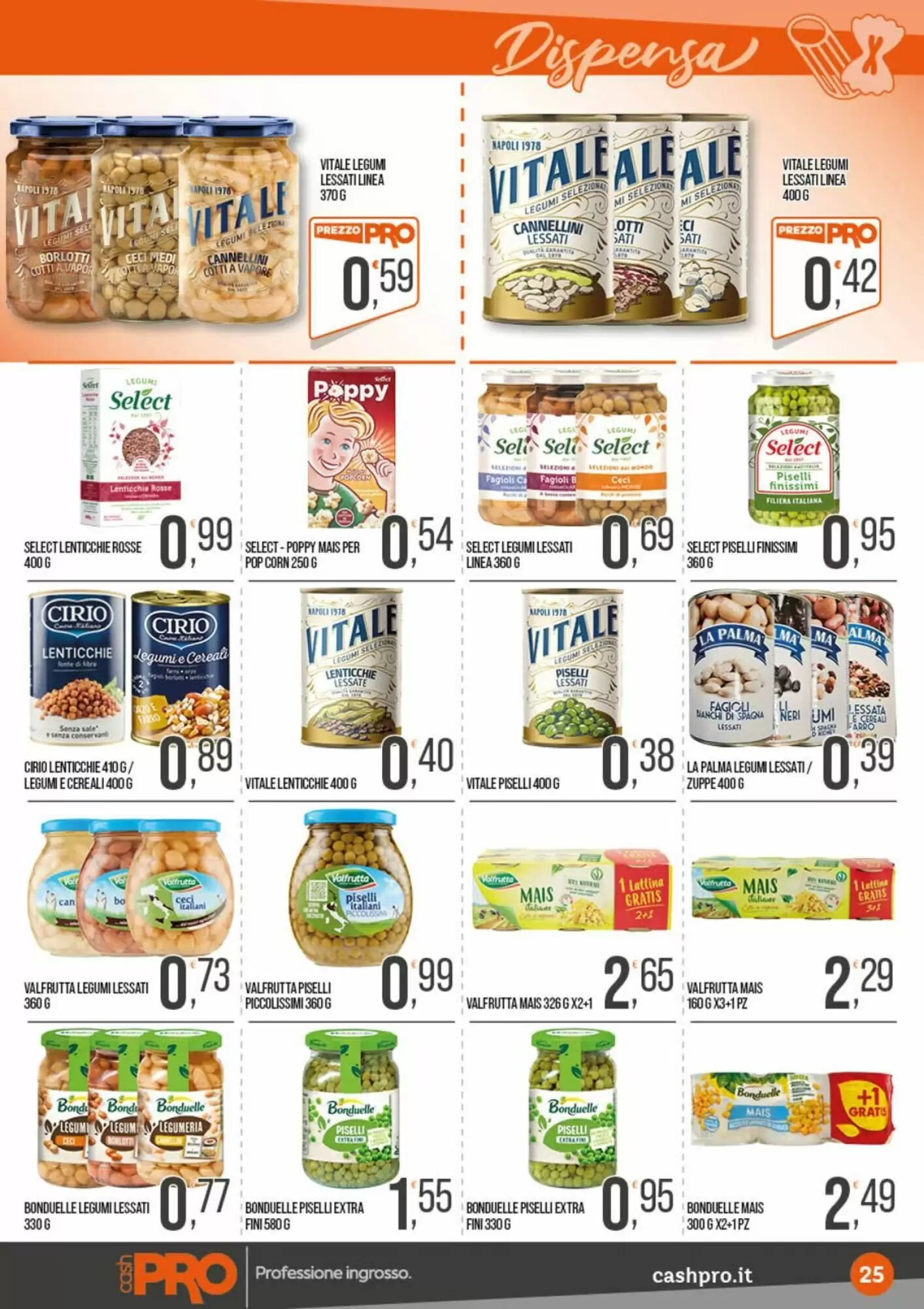 Volantino promozionale Cash pro  valide dal 08/09/2026 - Pagina 25.