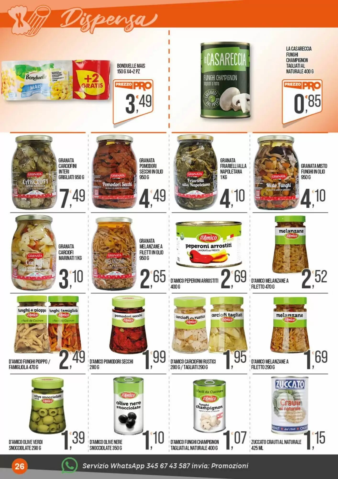 Volantino promozionale Cash pro  valide dal 08/09/2026 - Pagina 26.