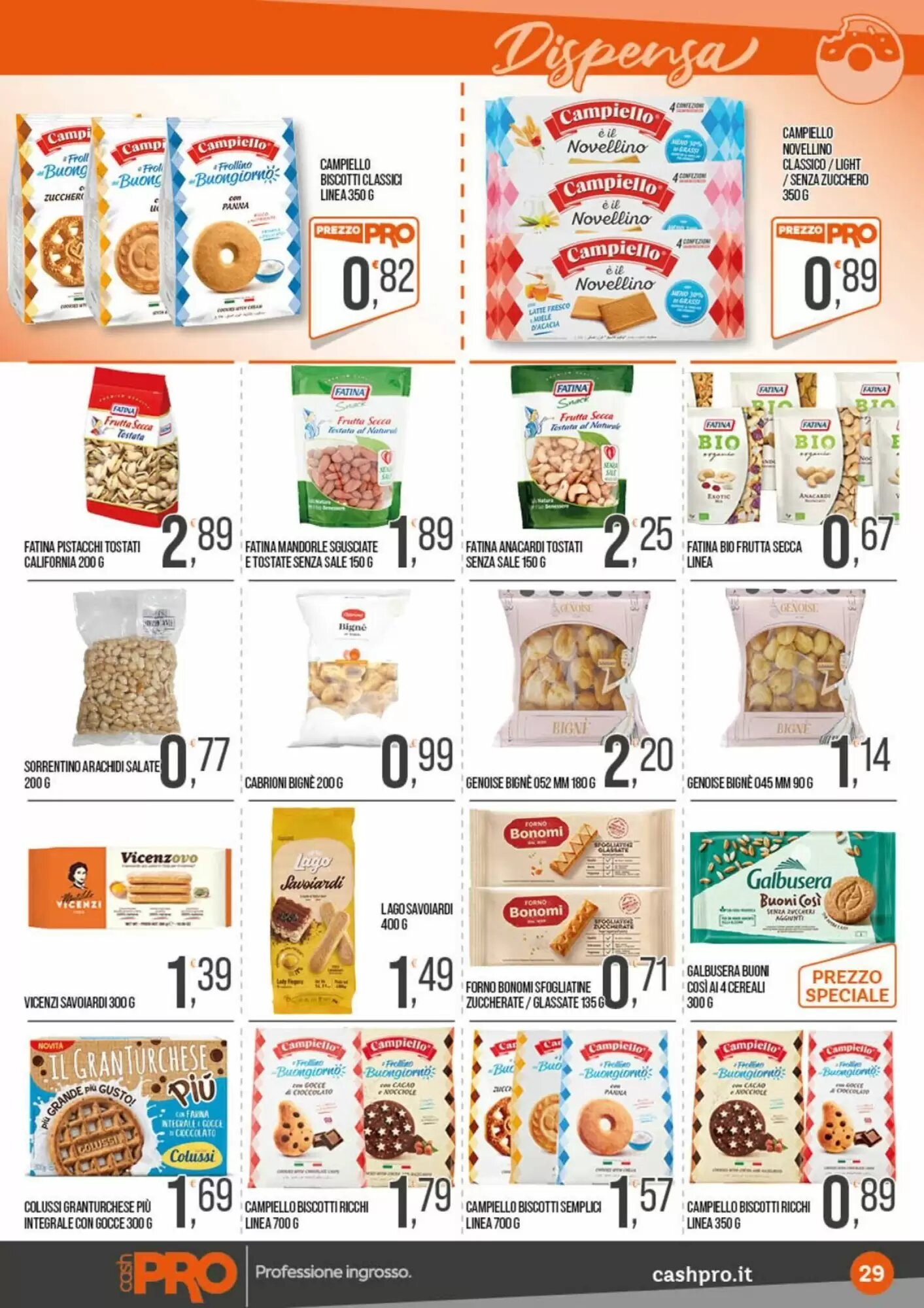 Volantino promozionale Cash pro  valide dal 08/09/2026 - Pagina 29.
