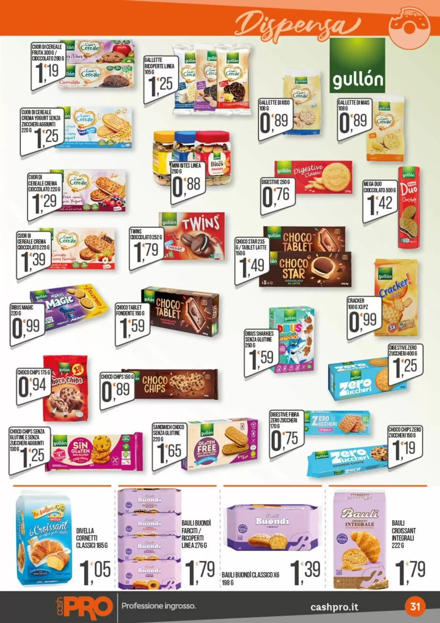 Volantino promozionale Cash pro  valide dal 08/09/2026 - Pagina 31.
