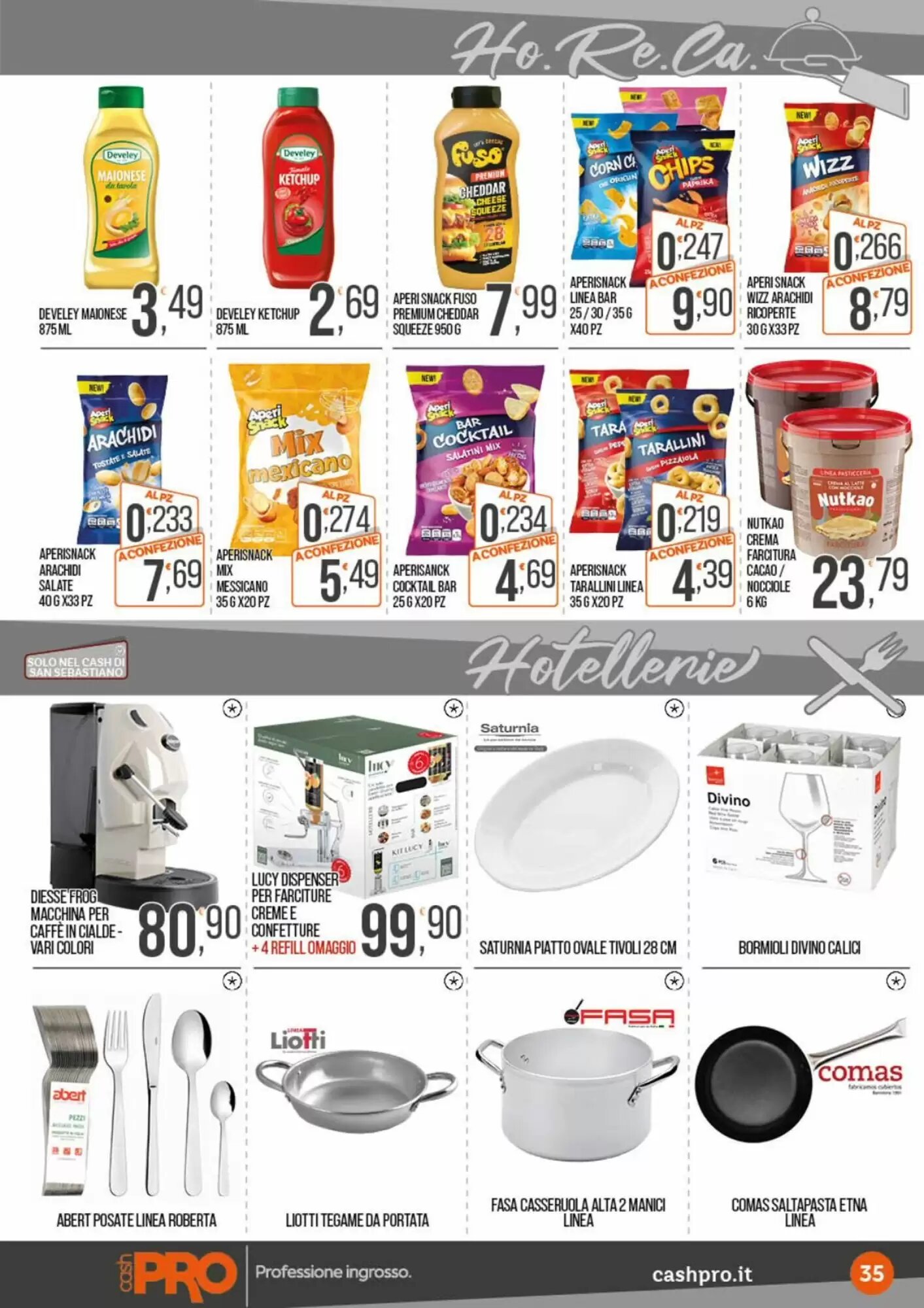 Volantino promozionale Cash pro  valide dal 08/09/2026 - Pagina 35.