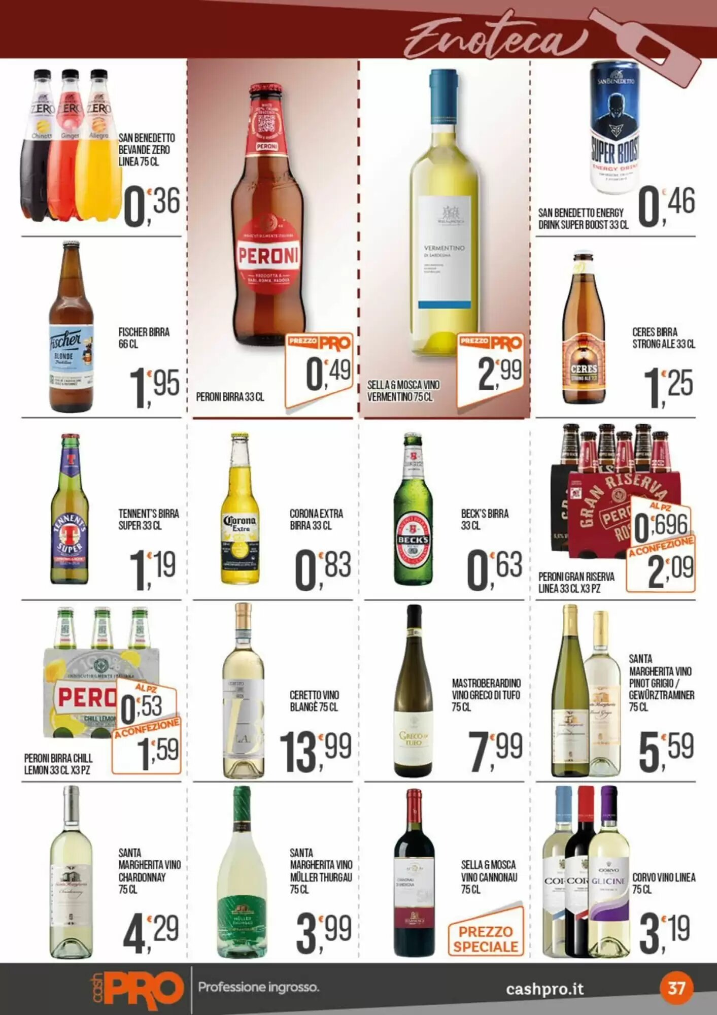 Volantino promozionale Cash pro  valide dal 08/09/2026 - Pagina 37.