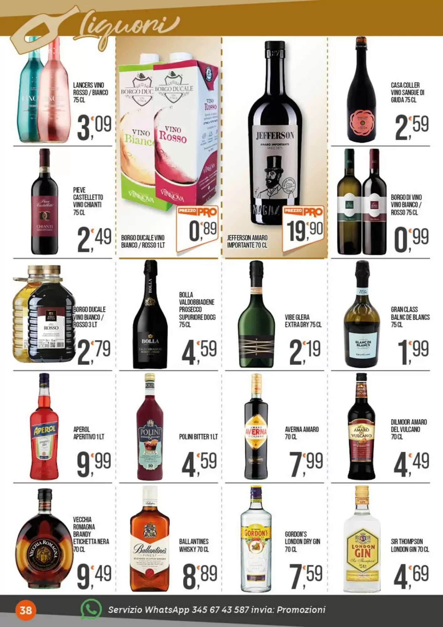 Volantino promozionale Cash pro  valide dal 08/09/2026 - Pagina 38.