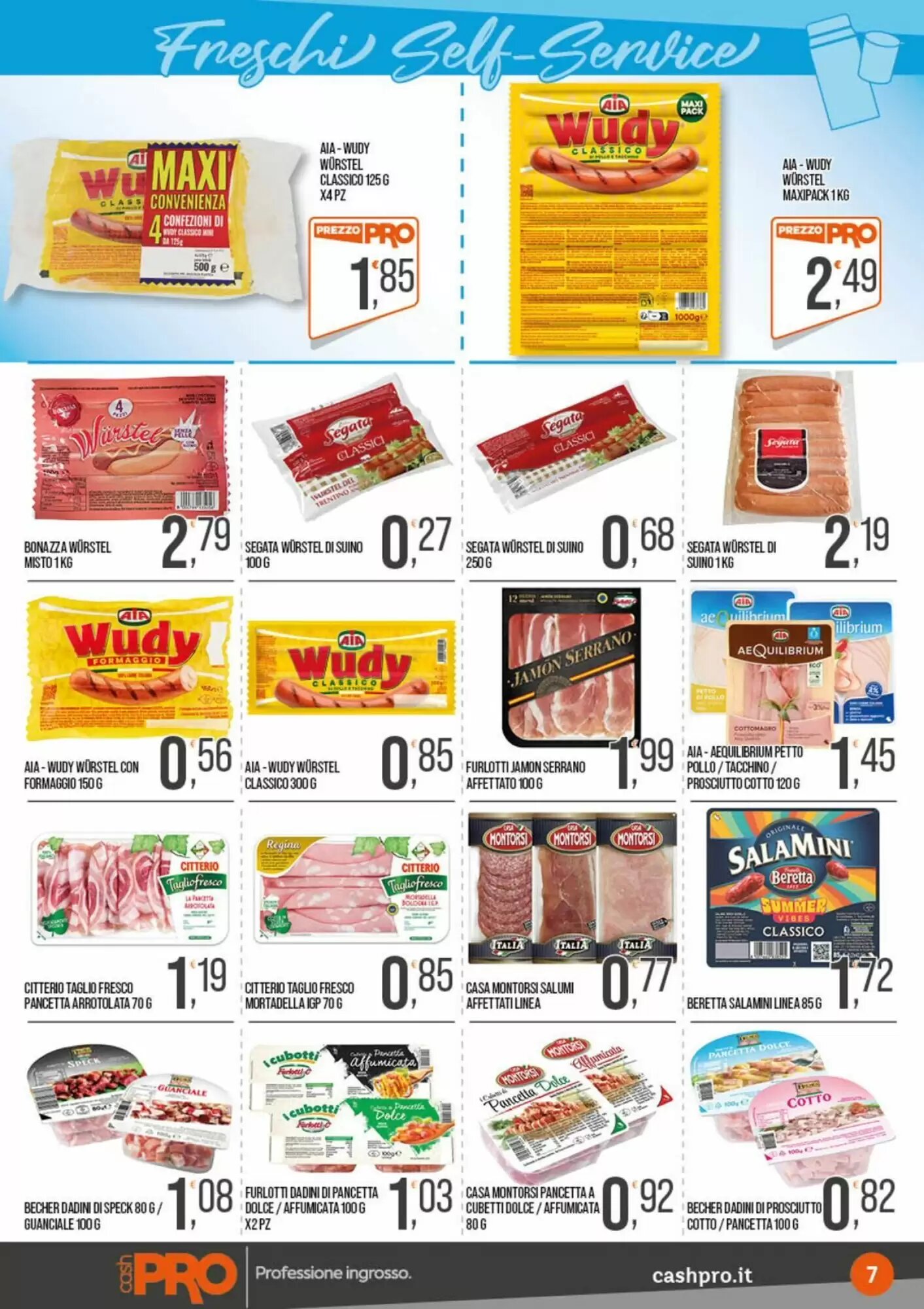 Volantino promozionale Cash pro  valide dal 08/09/2026 - Pagina 7.