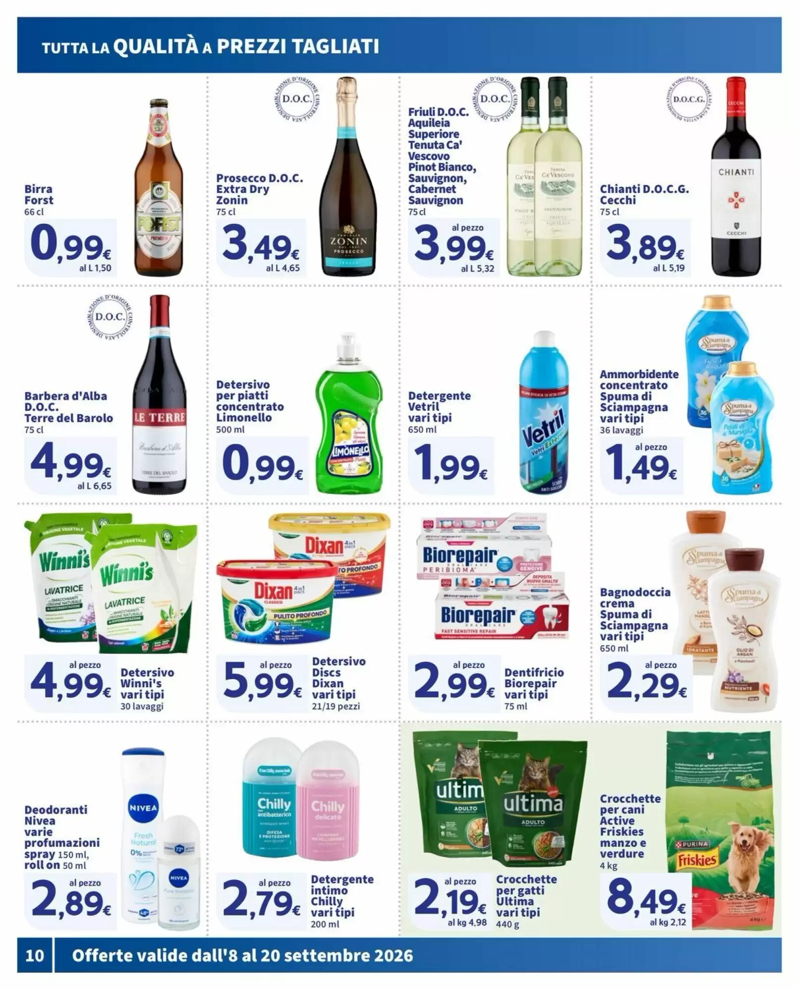 Volantino promozionale Ok Sigma  valide dal 08/09/2026 - Pagina 10.
