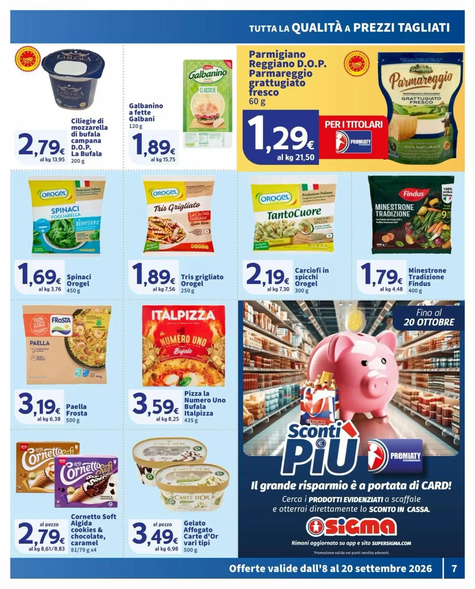 Volantino promozionale Ok Sigma  valide dal 08/09/2026 - Pagina 7.