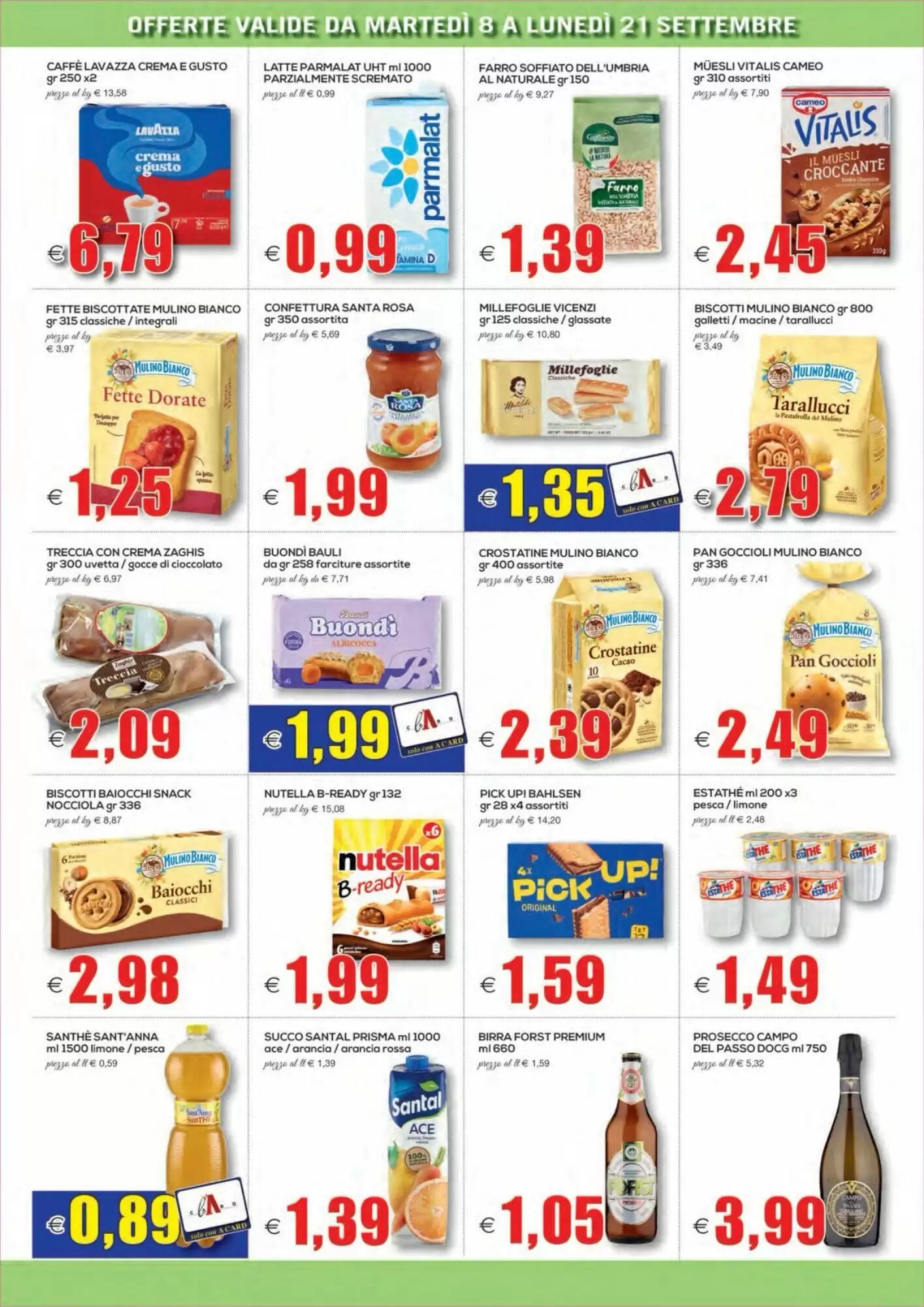 Volantino promozionale SuperOne  valide dal 08/09/2026 - Pagina 6.