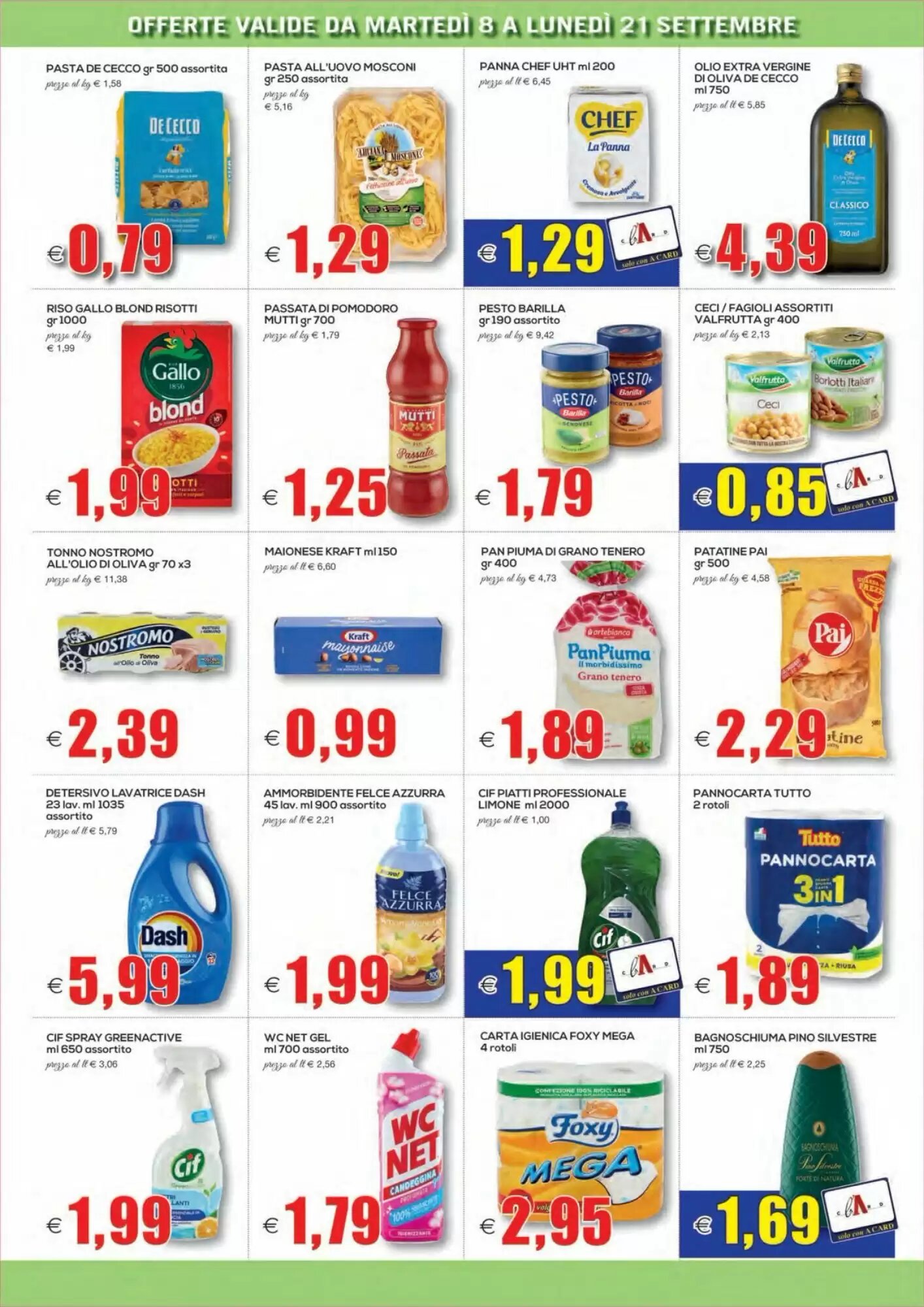 Volantino promozionale SuperOne  valide dal 08/09/2026 - Pagina 7.