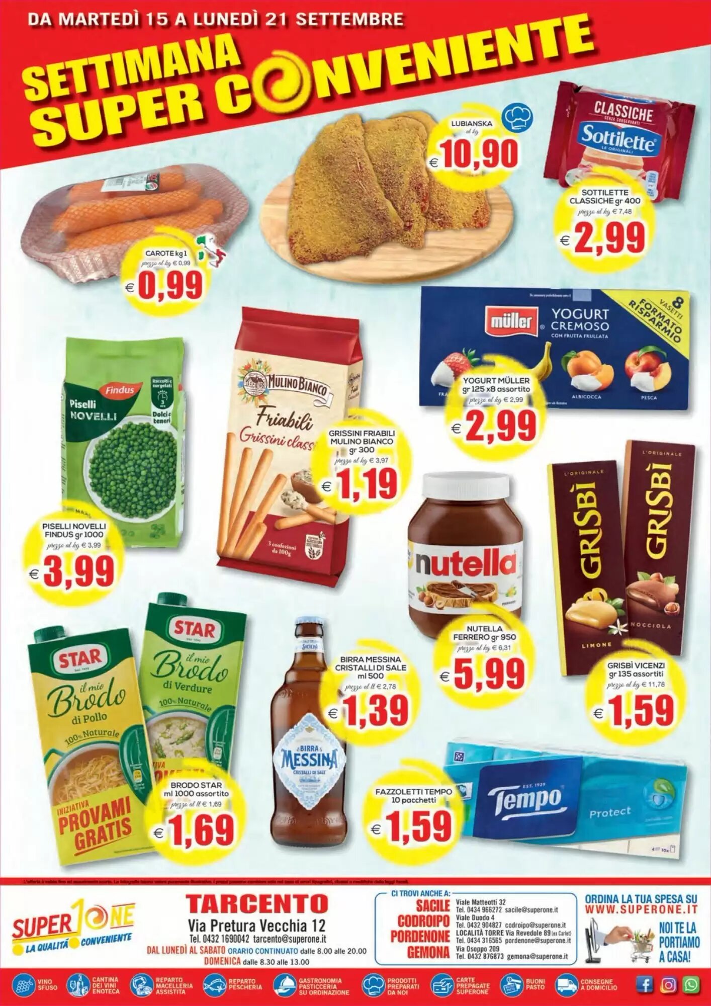 Volantino promozionale SuperOne  valide dal 08/09/2026 - Pagina 8.