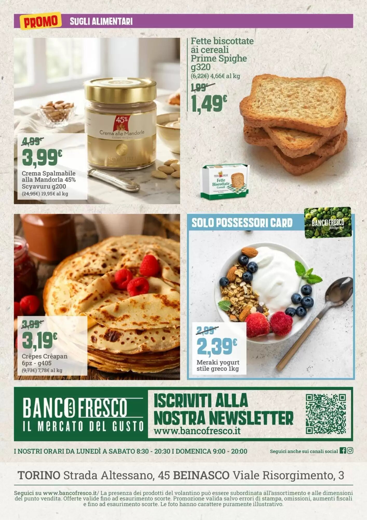 Volantino promozionale Banco Fresco  valide dal 08/09/2026 - Pagina 8.