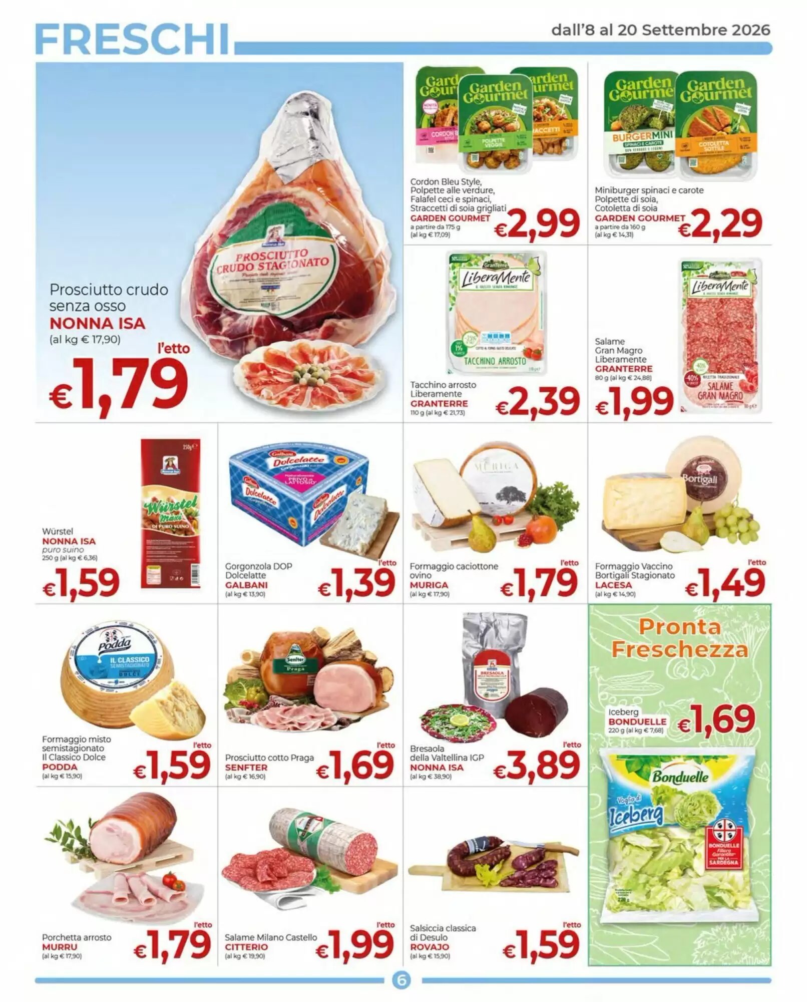 Volantino promozionale Maxi Nonna Isa  valide dal 08/09/2026 - Pagina 6.