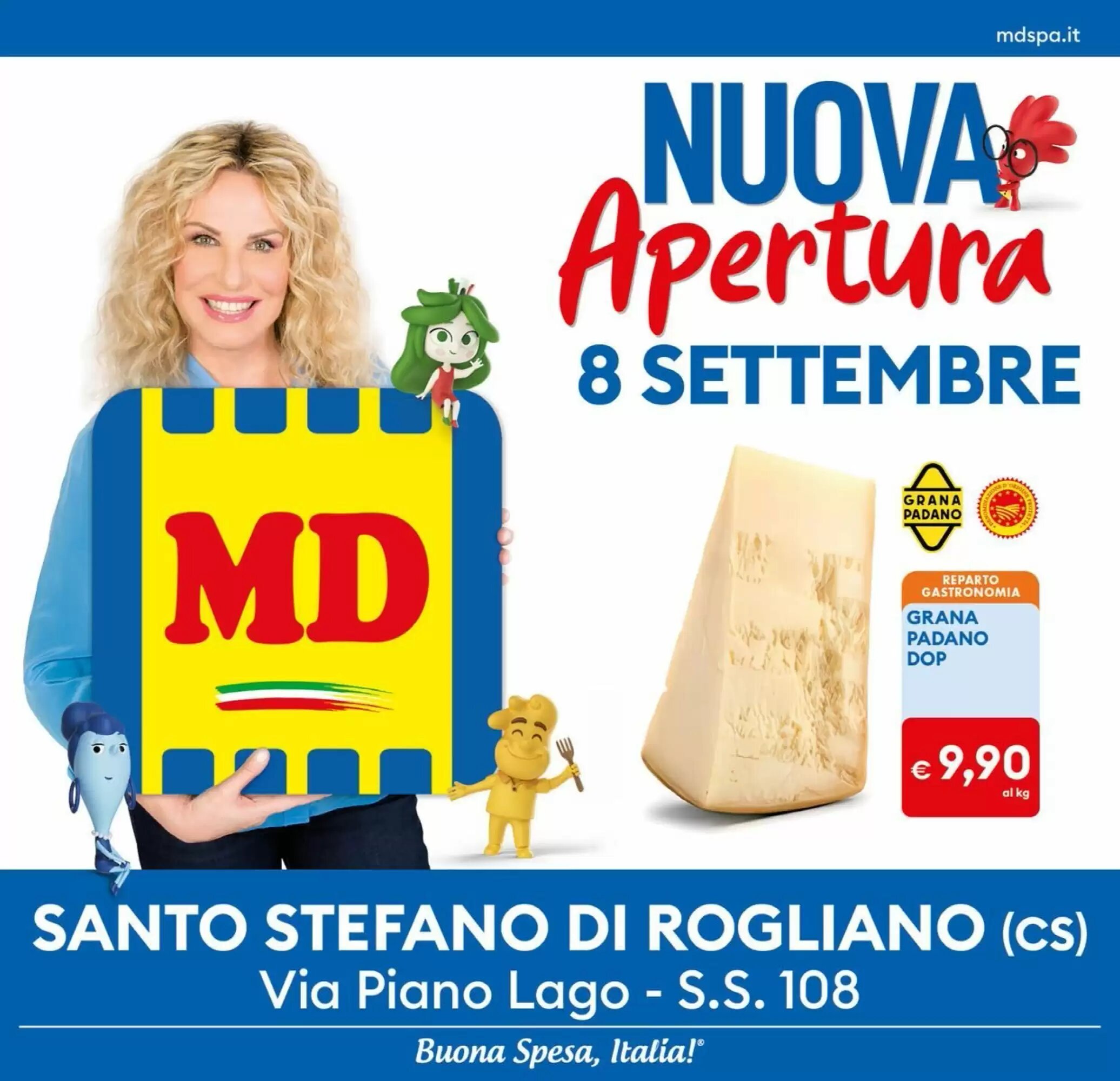Volantino promozionale MD Discount  valide dal 08/09/2026 - Pagina 1.