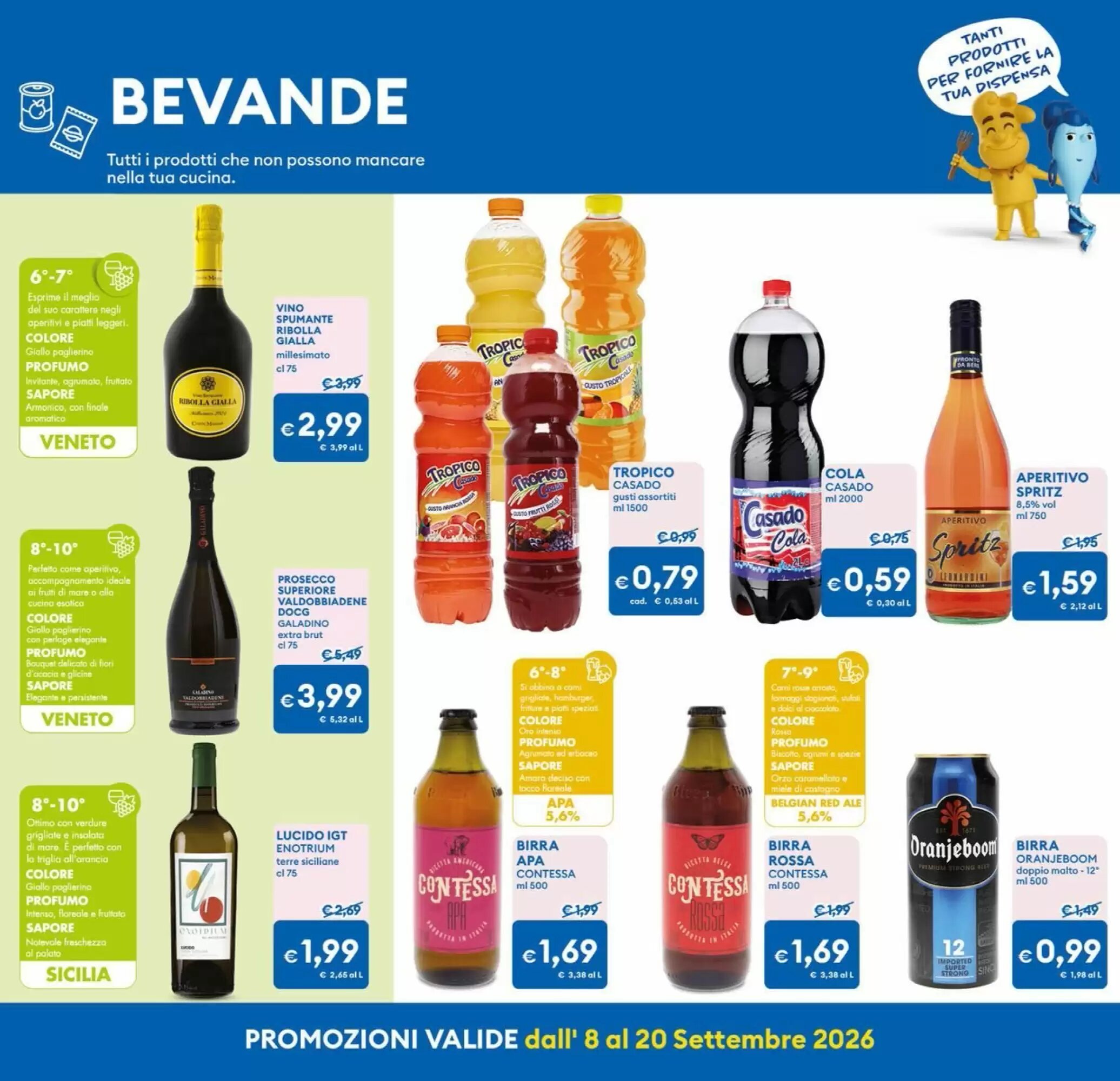 Volantino promozionale MD Discount  valide dal 08/09/2026 - Pagina 12.