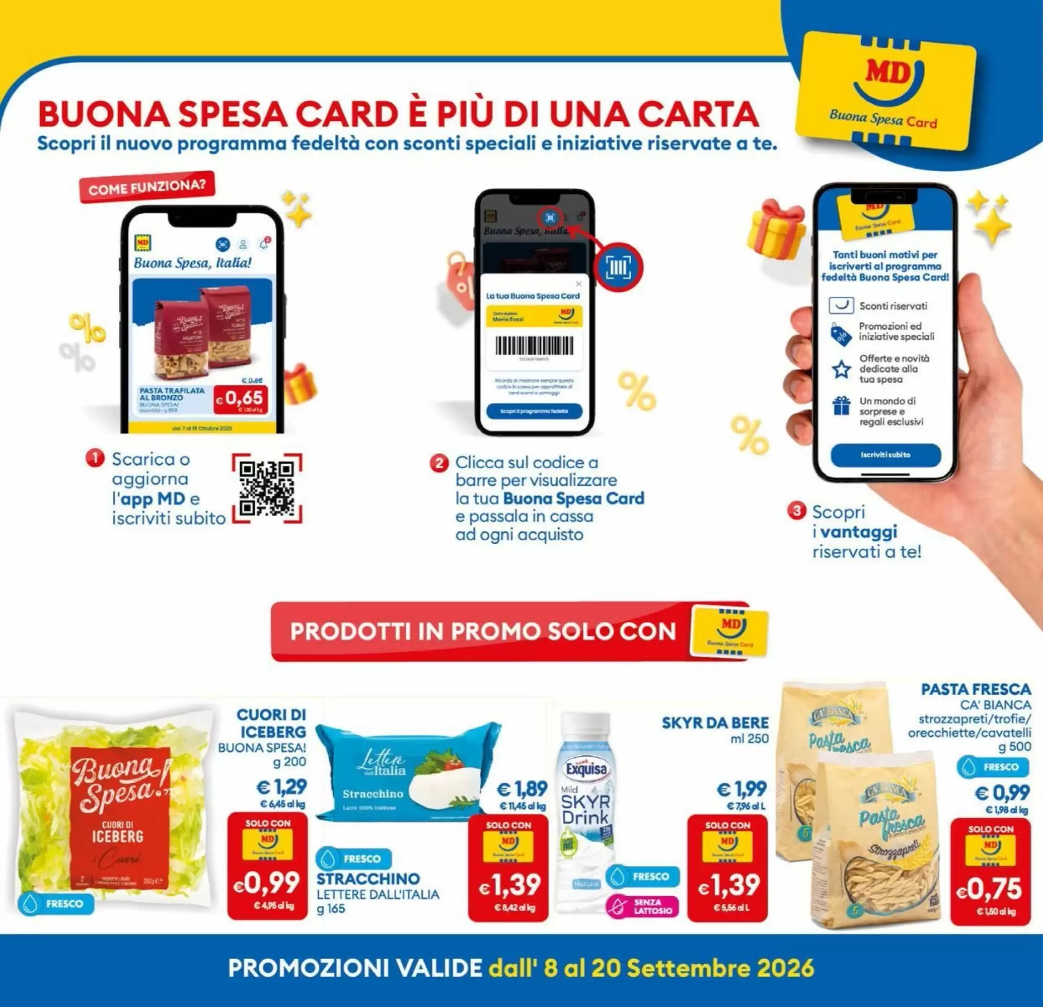 Volantino promozionale MD Discount  valide dal 08/09/2026 - Pagina 22.