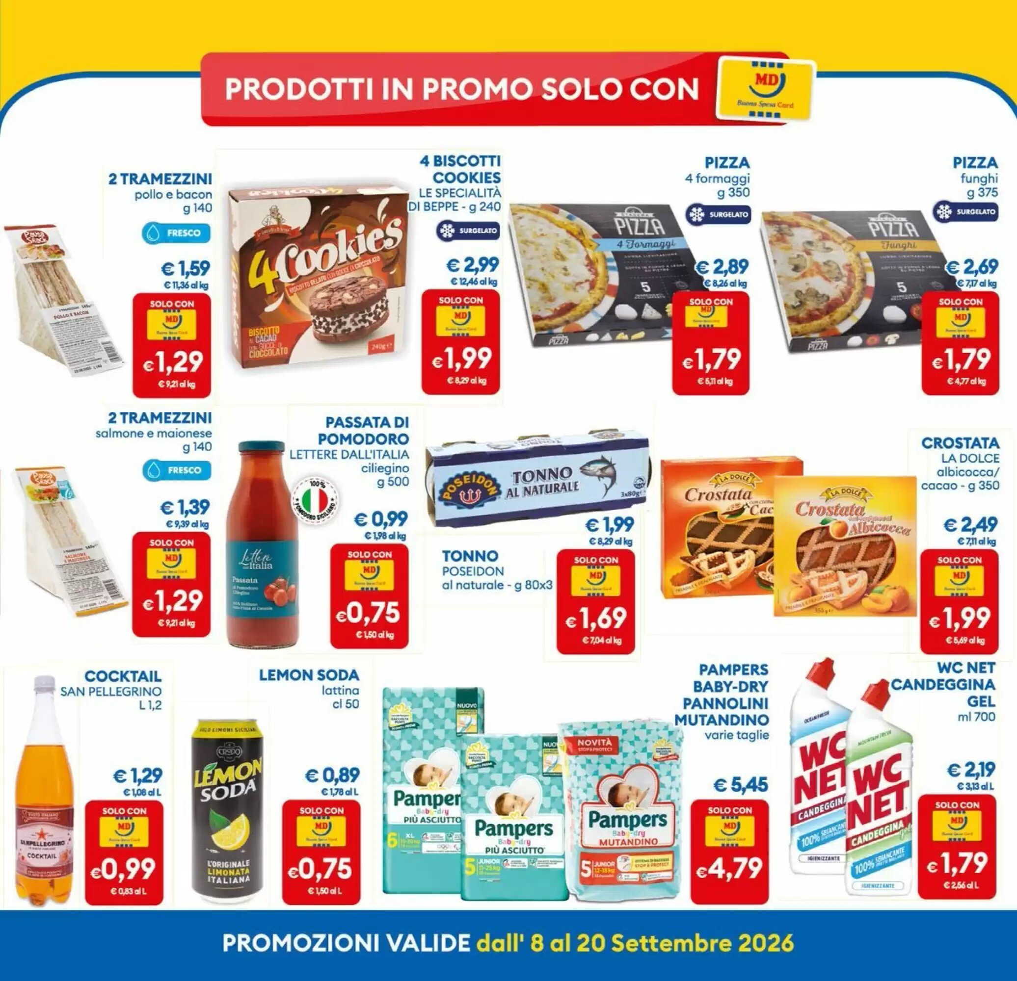 Volantino promozionale MD Discount  valide dal 08/09/2026 - Pagina 23.