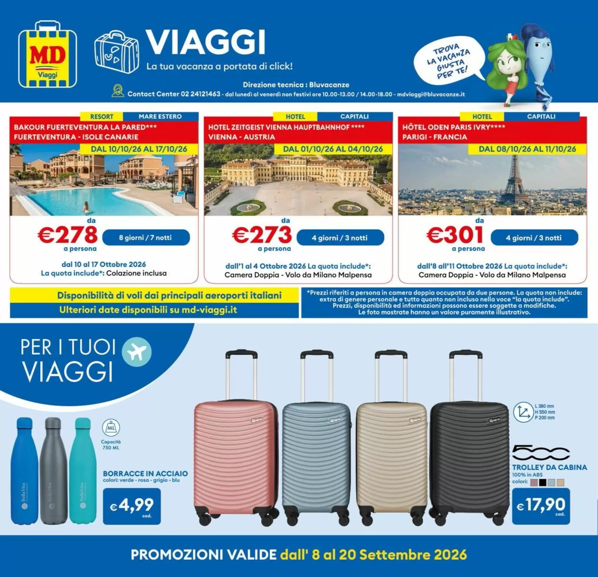Volantino promozionale MD Discount  valide dal 08/09/2026 - Pagina 26.
