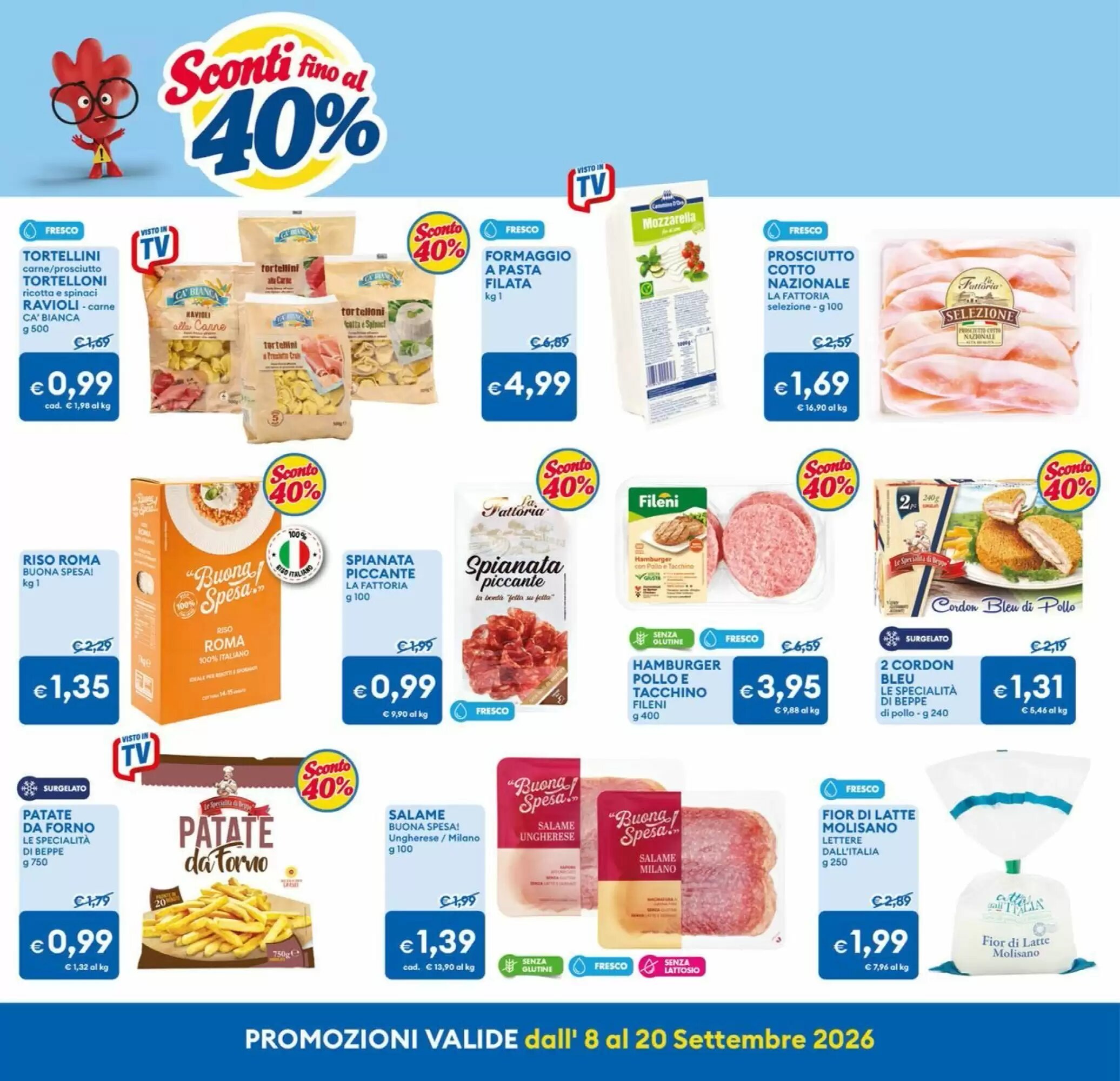 Volantino promozionale MD Discount  valide dal 08/09/2026 - Pagina 8.