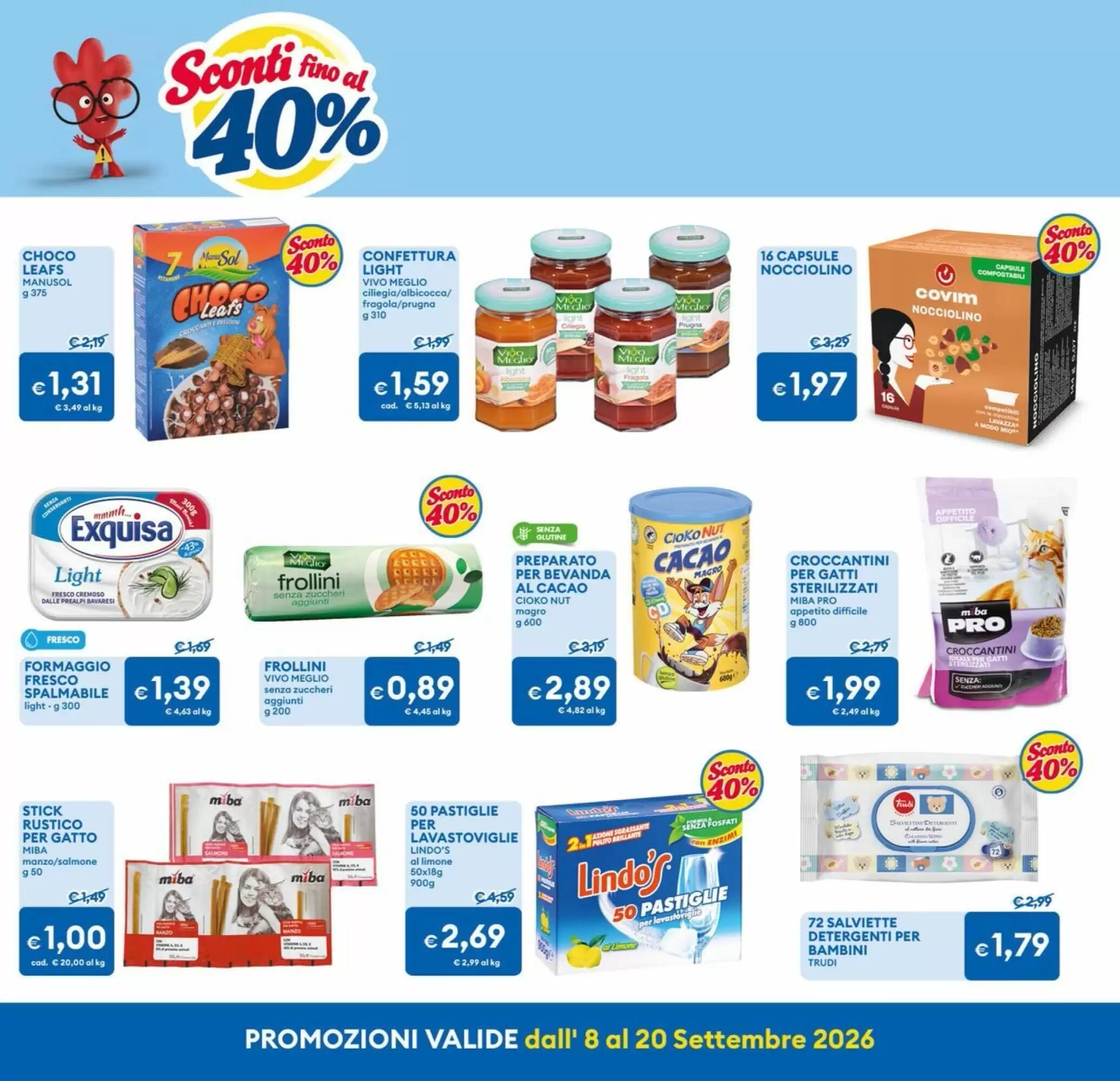 Volantino promozionale MD Discount  valide dal 08/09/2026 - Pagina 9.