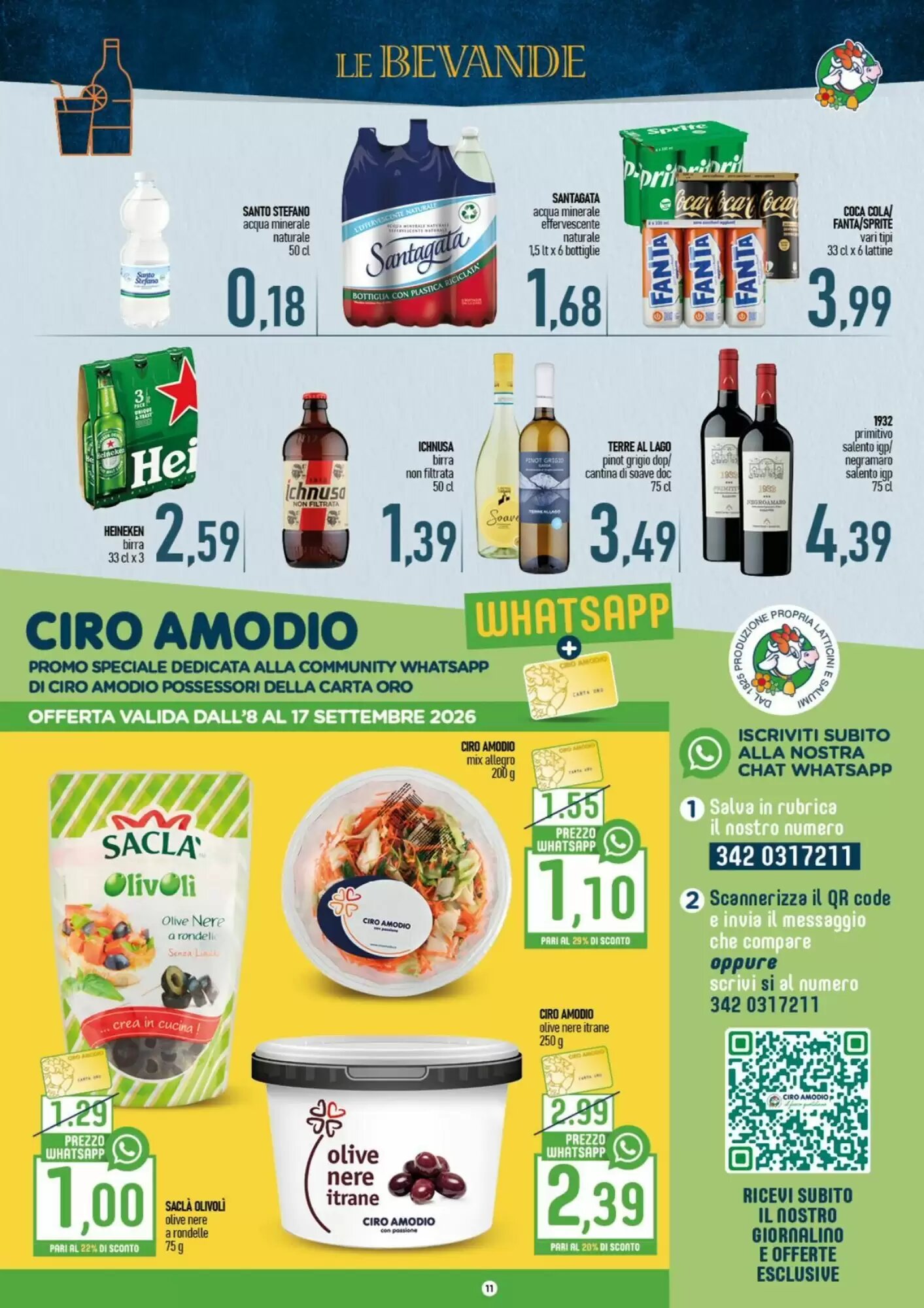 Volantino promozionale Ciro Amodio  valide dal 08/09/2026 - Pagina 11.