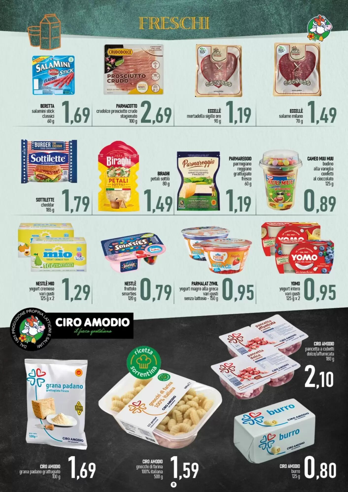 Volantino promozionale Ciro Amodio  valide dal 08/09/2026 - Pagina 8.