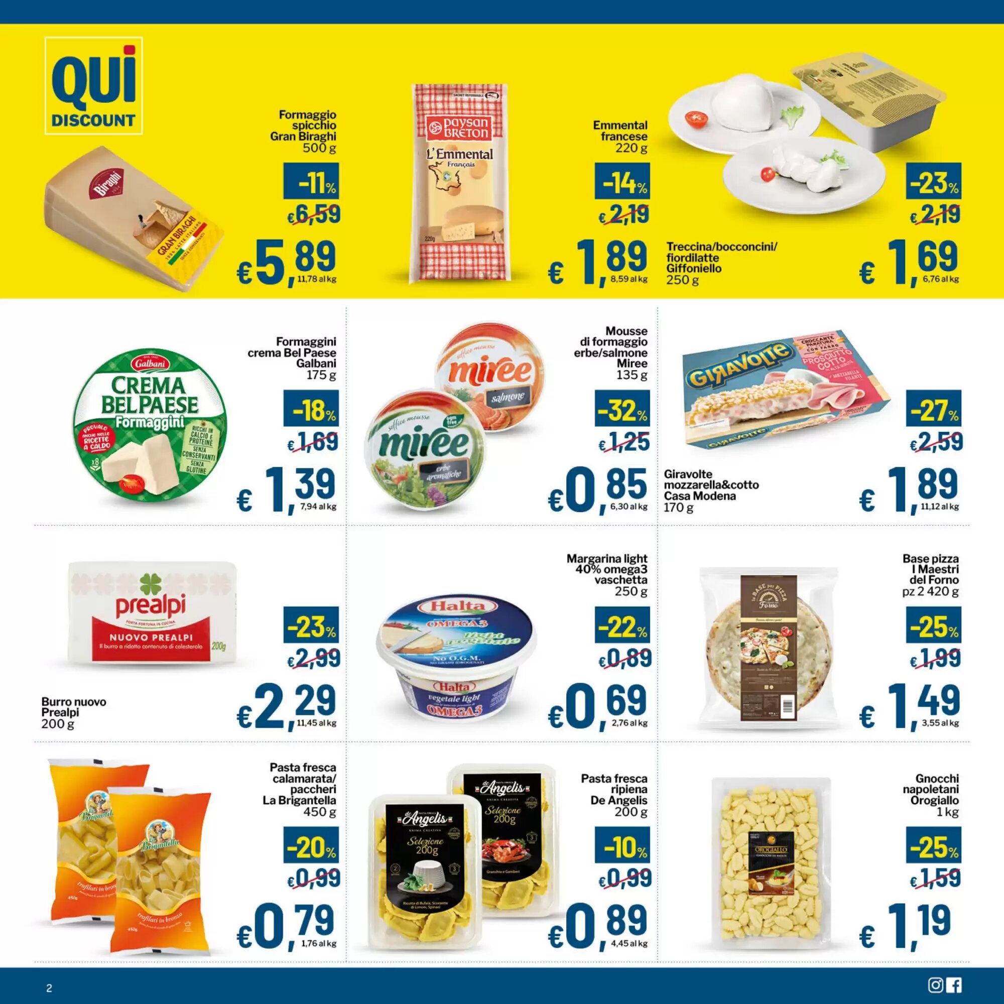 Volantino promozionale Qui Discount  valide dal 08/09/2026 - Pagina 2.