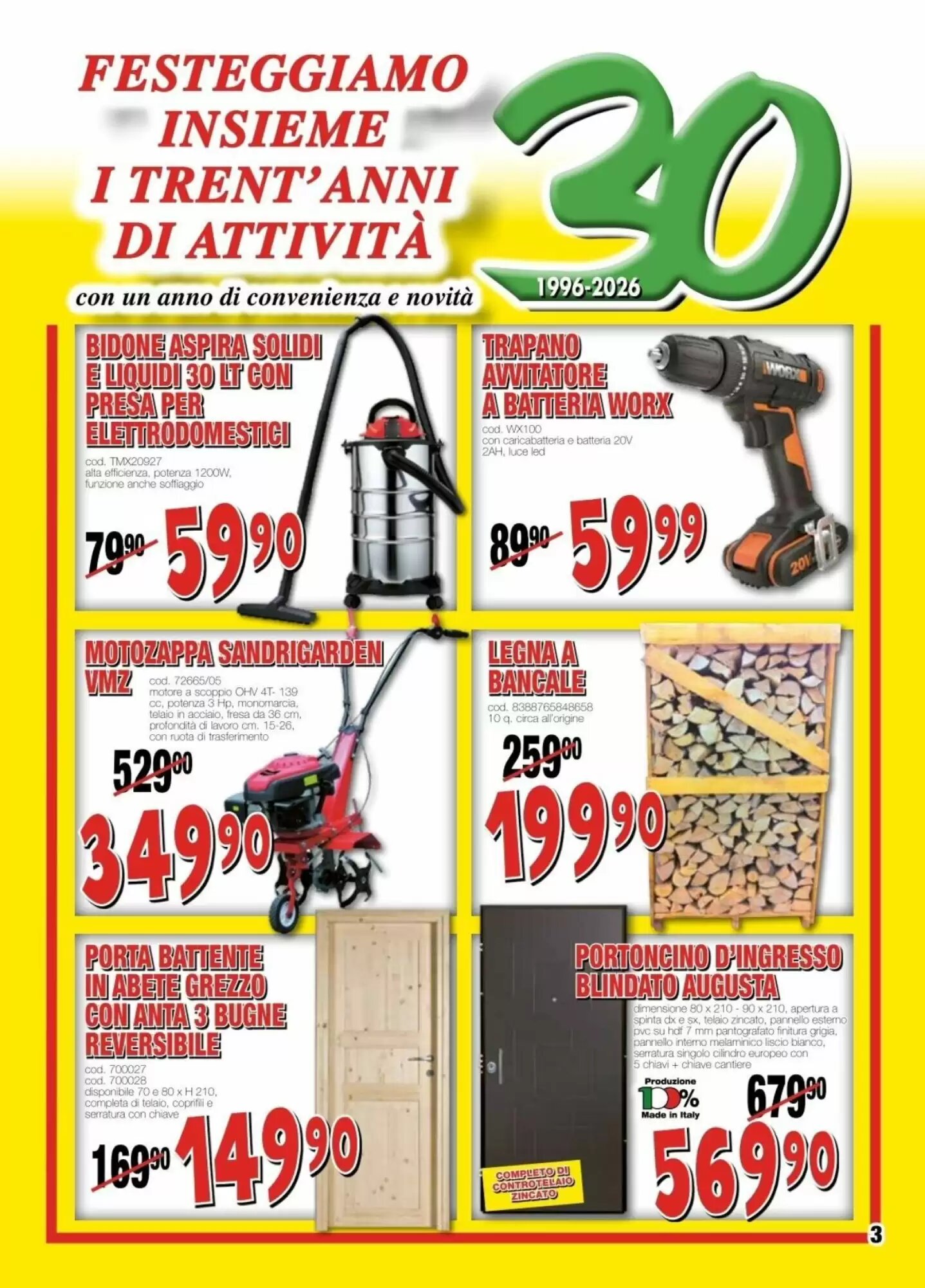 Volantino promozionale Mondo Brico  valide dal 08/09/2026 - Pagina 3.