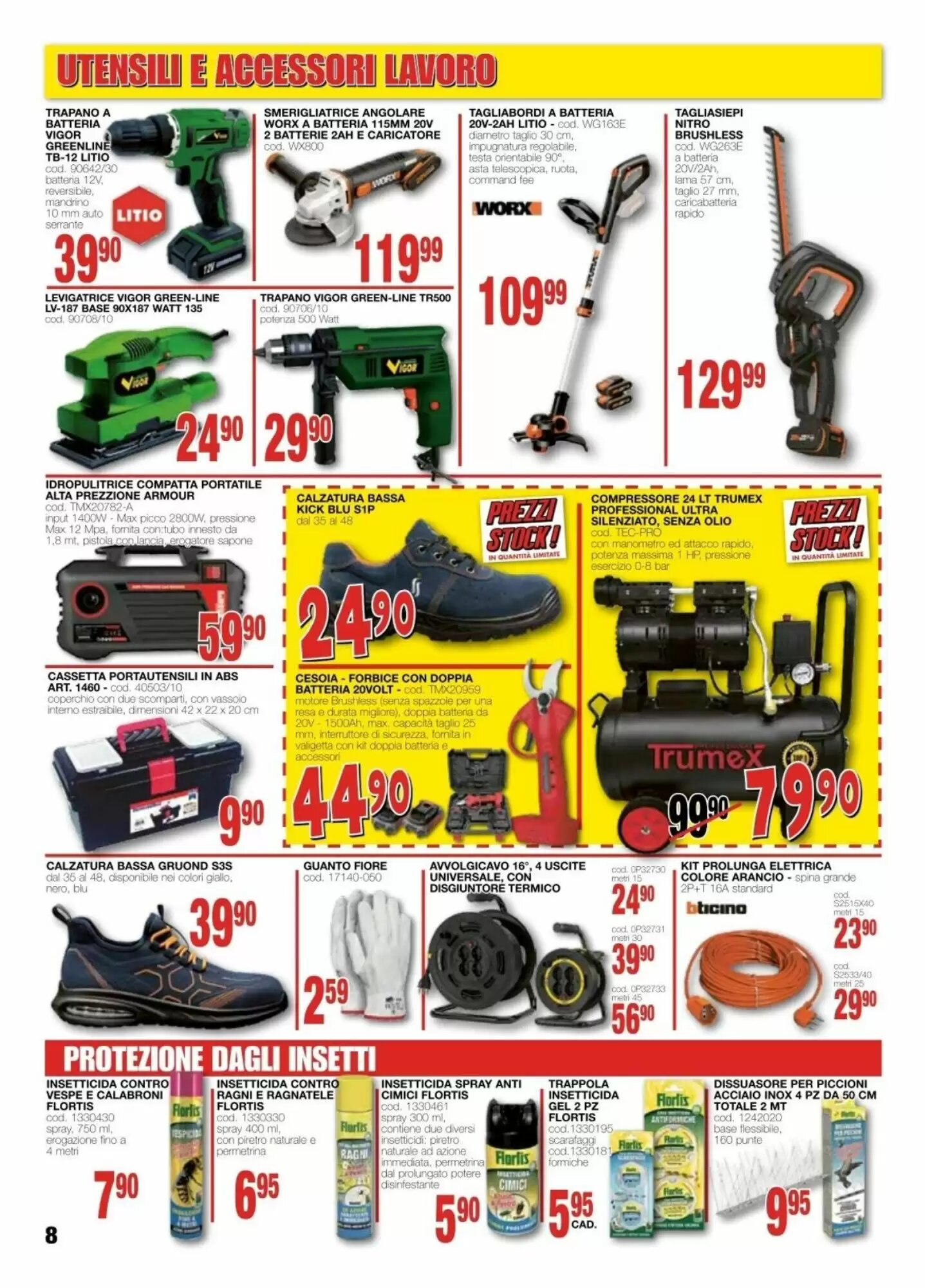 Volantino promozionale Mondo Brico  valide dal 08/09/2026 - Pagina 8.