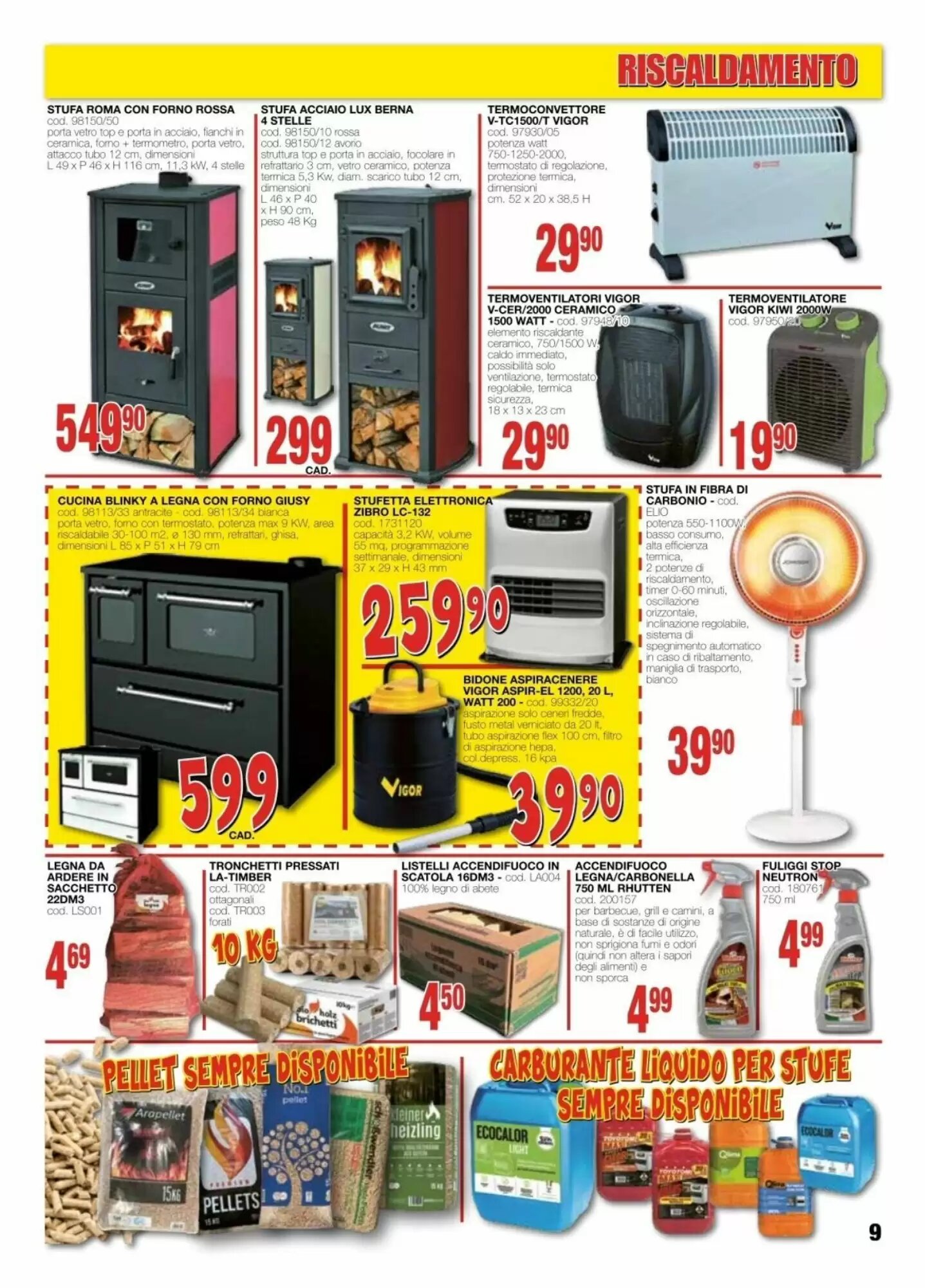 Volantino promozionale Mondo Brico  valide dal 08/09/2026 - Pagina 9.