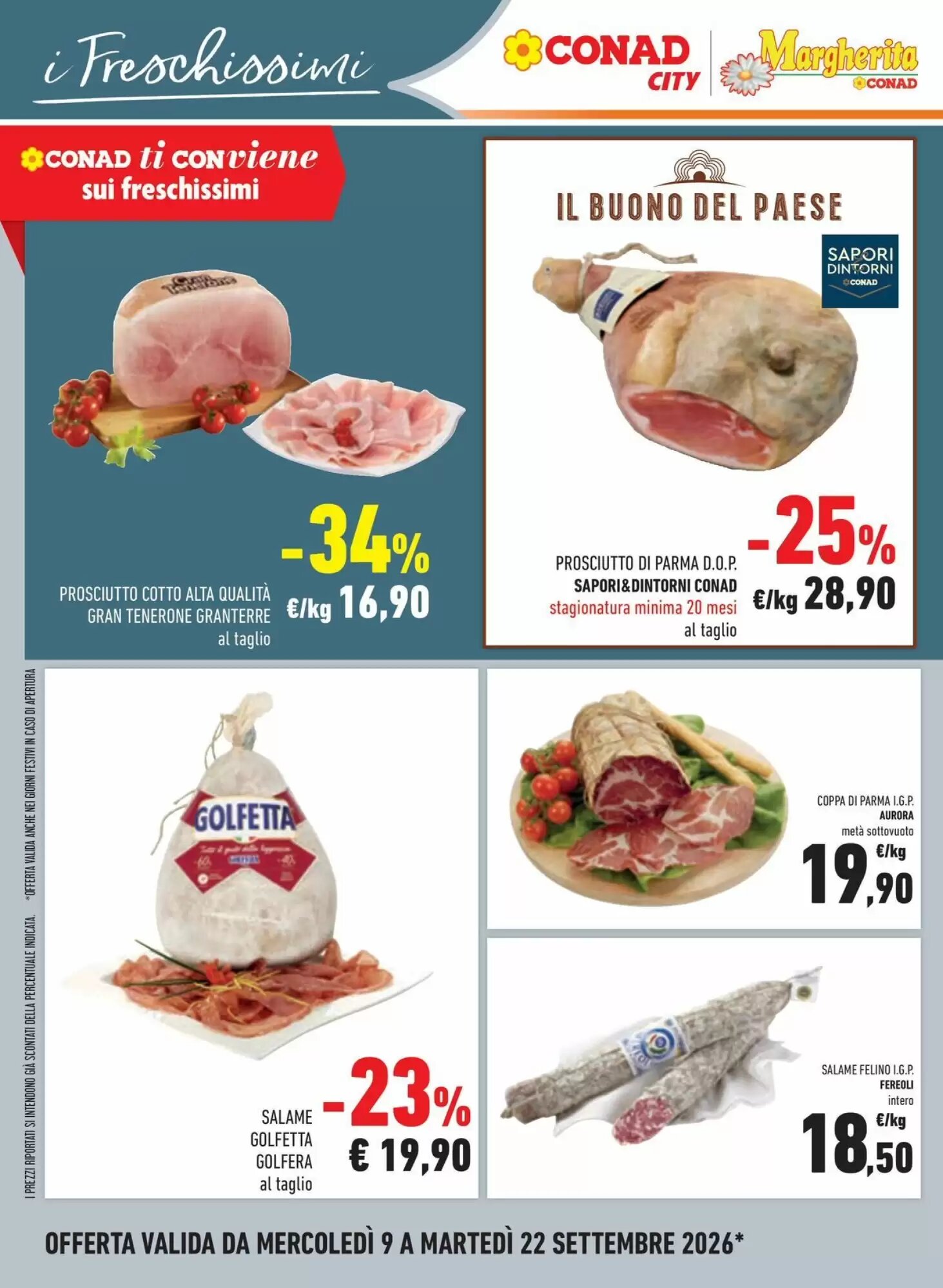 Volantino promozionale Conad Margherita  valide dal 09/09/2026 - Pagina 12.