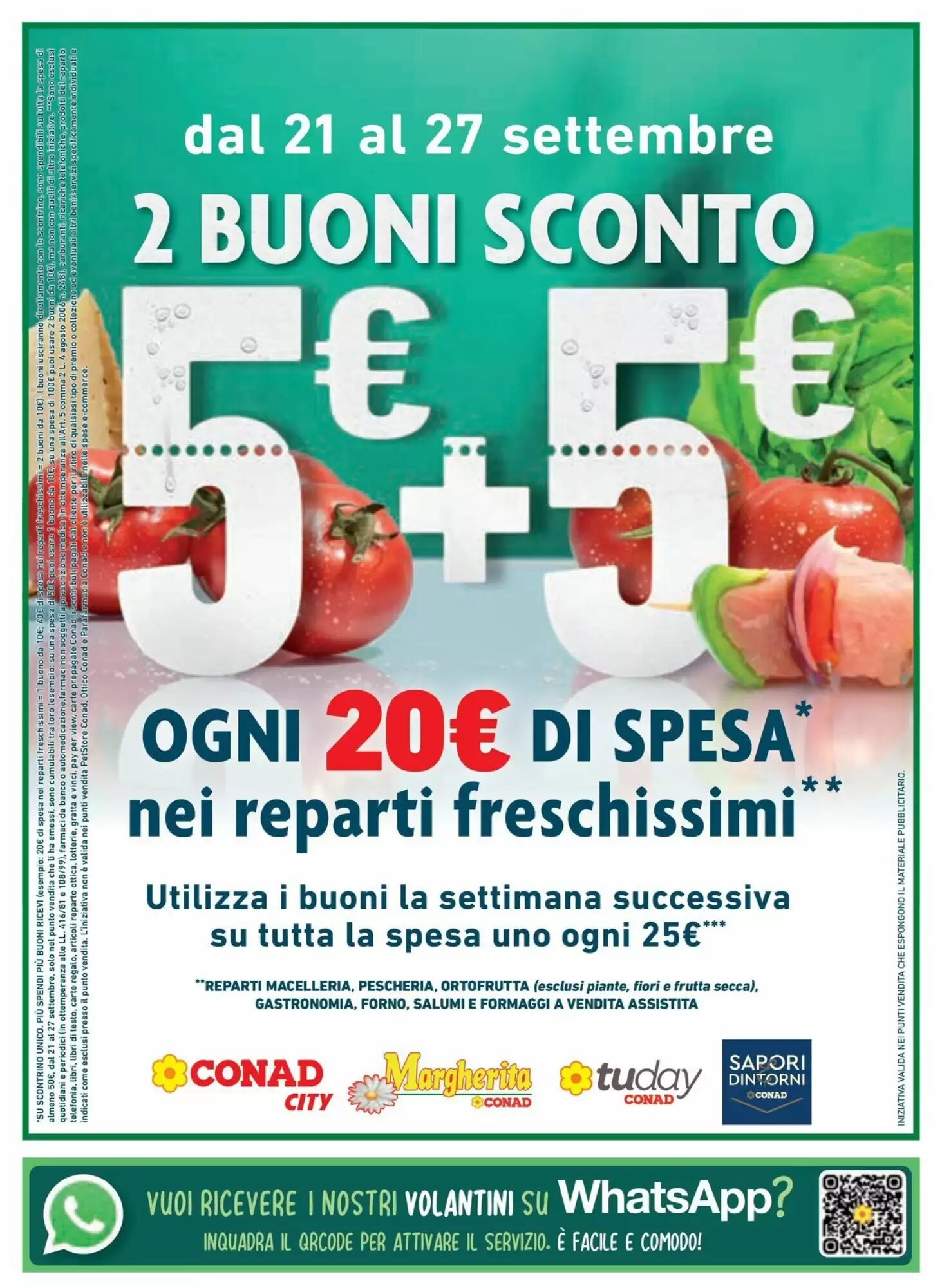 Volantino promozionale Conad Margherita  valide dal 09/09/2026 - Pagina 20.