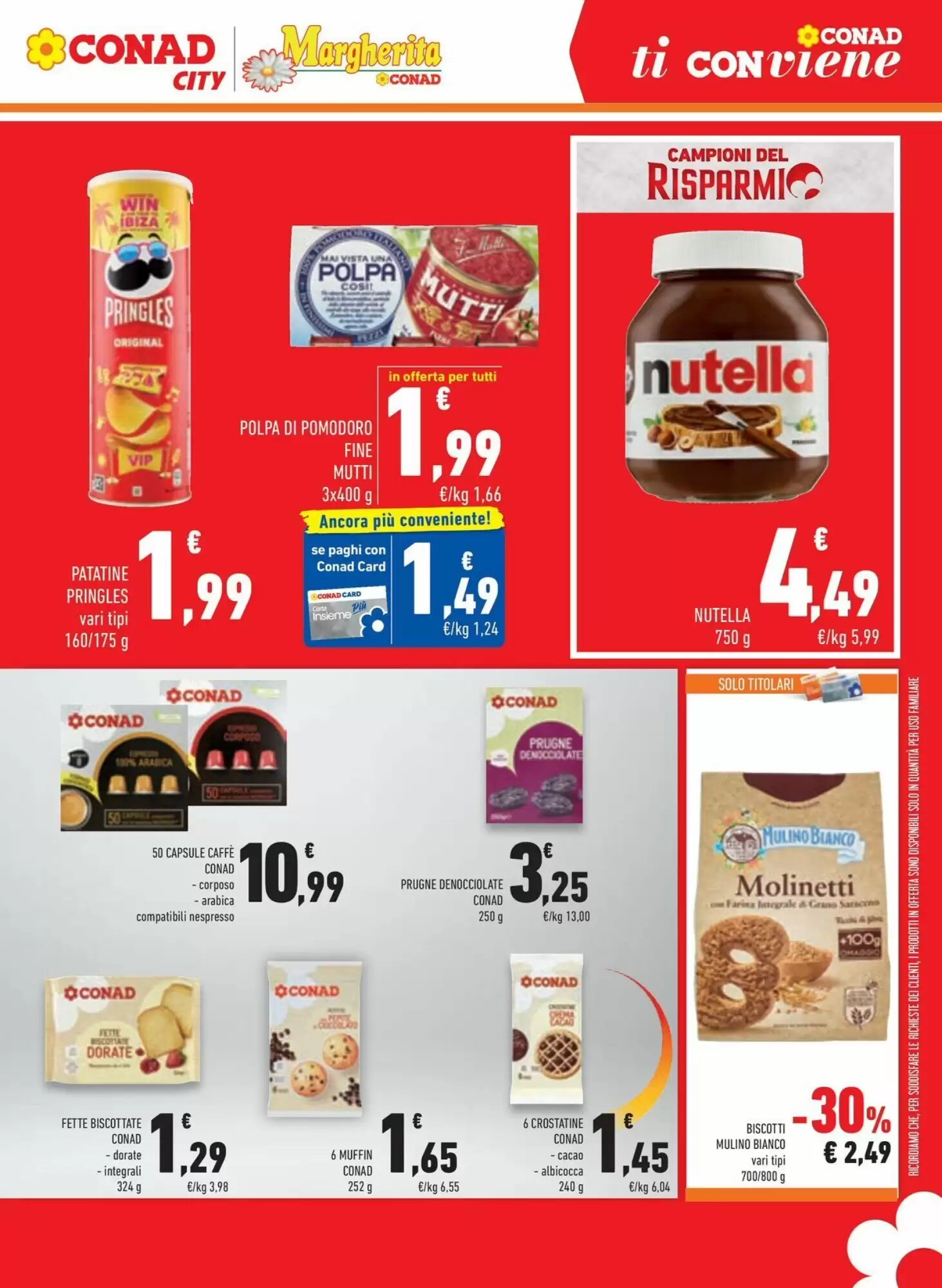 Volantino promozionale Conad Margherita  valide dal 09/09/2026 - Pagina 7.