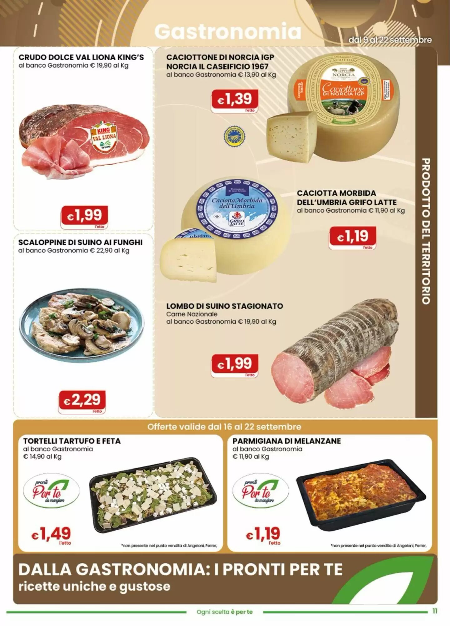 Volantino promozionale Gala Supermercati  valide dal 09/09/2026 - Pagina 10.
