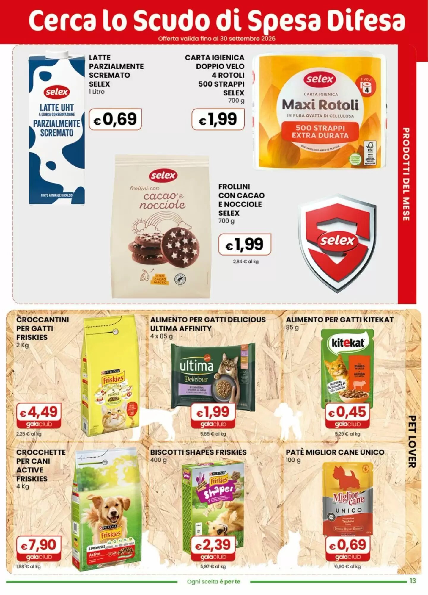 Volantino promozionale Gala Supermercati  valide dal 09/09/2026 - Pagina 12.