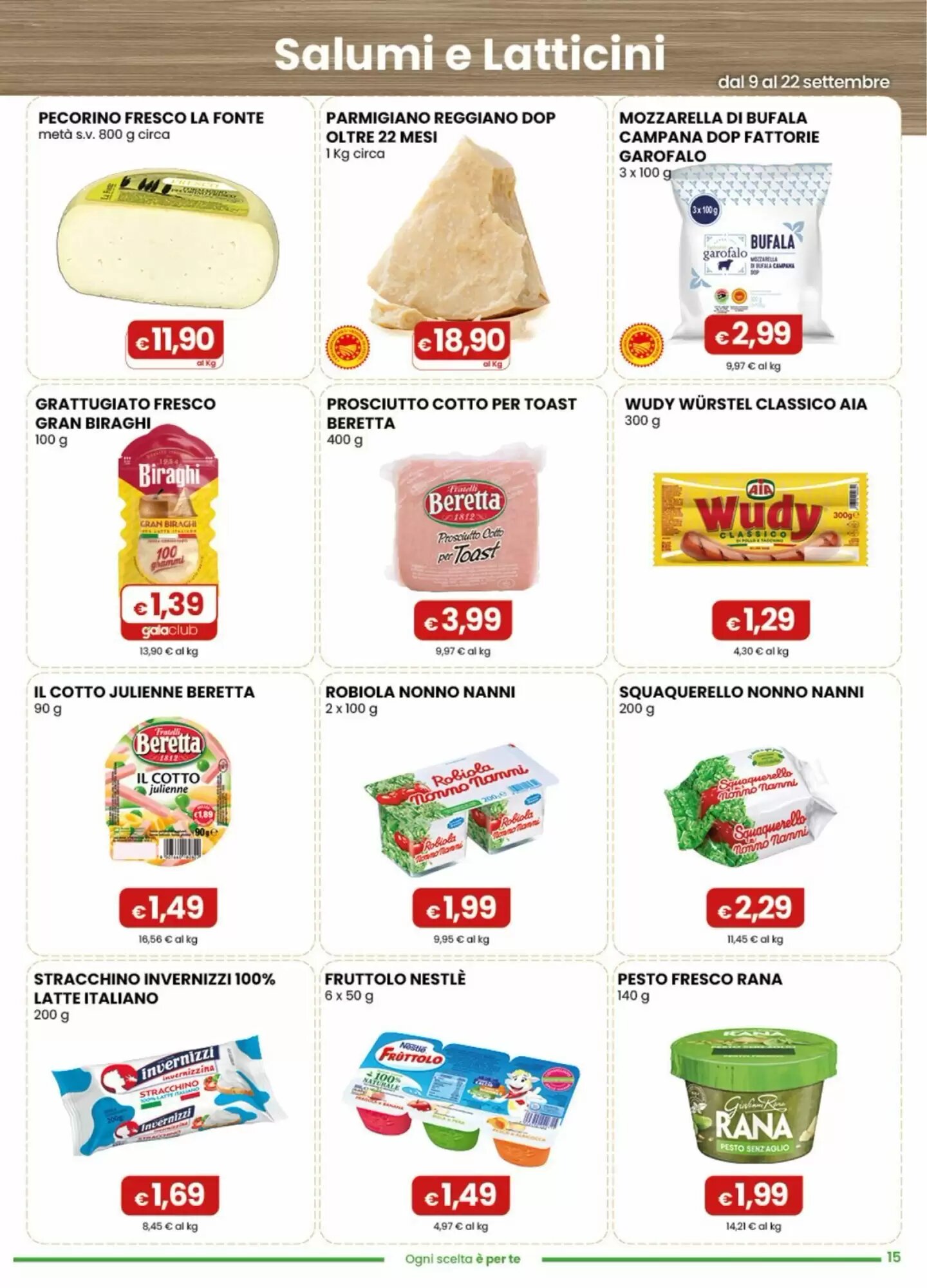 Volantino promozionale Gala Supermercati  valide dal 09/09/2026 - Pagina 14.