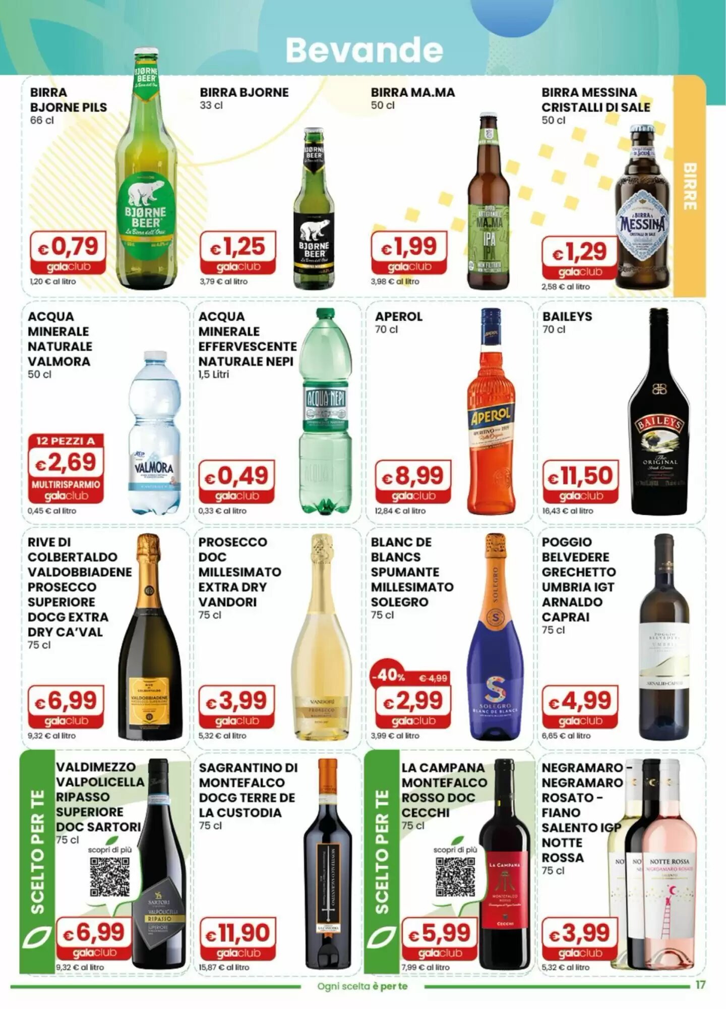 Volantino promozionale Gala Supermercati  valide dal 09/09/2026 - Pagina 16.
