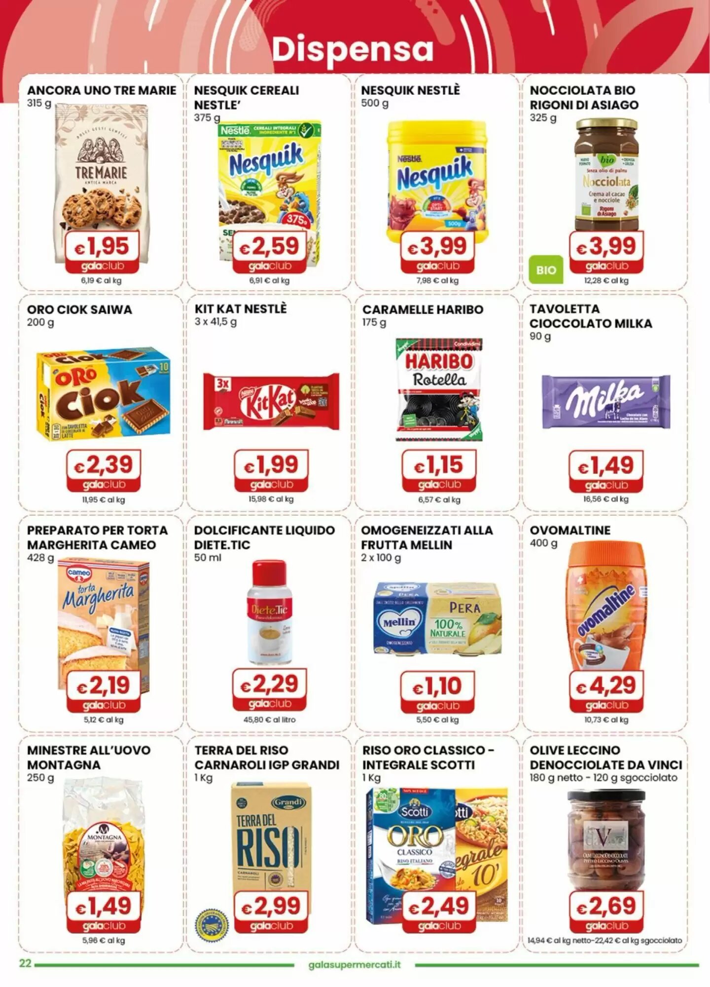 Volantino promozionale Gala Supermercati  valide dal 09/09/2026 - Pagina 21.