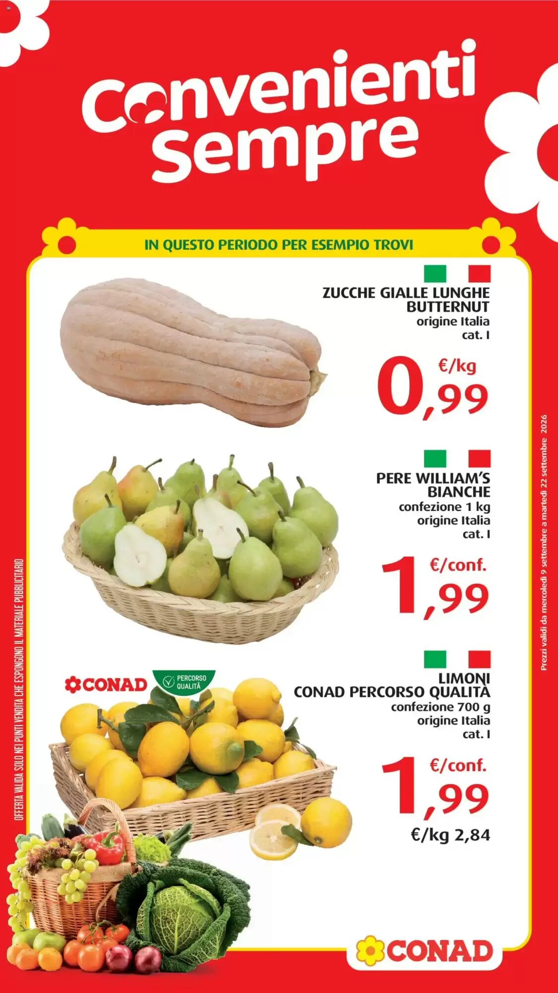 Volantino promozionale Conad  valide dal 09/09/2026 - Pagina 2.