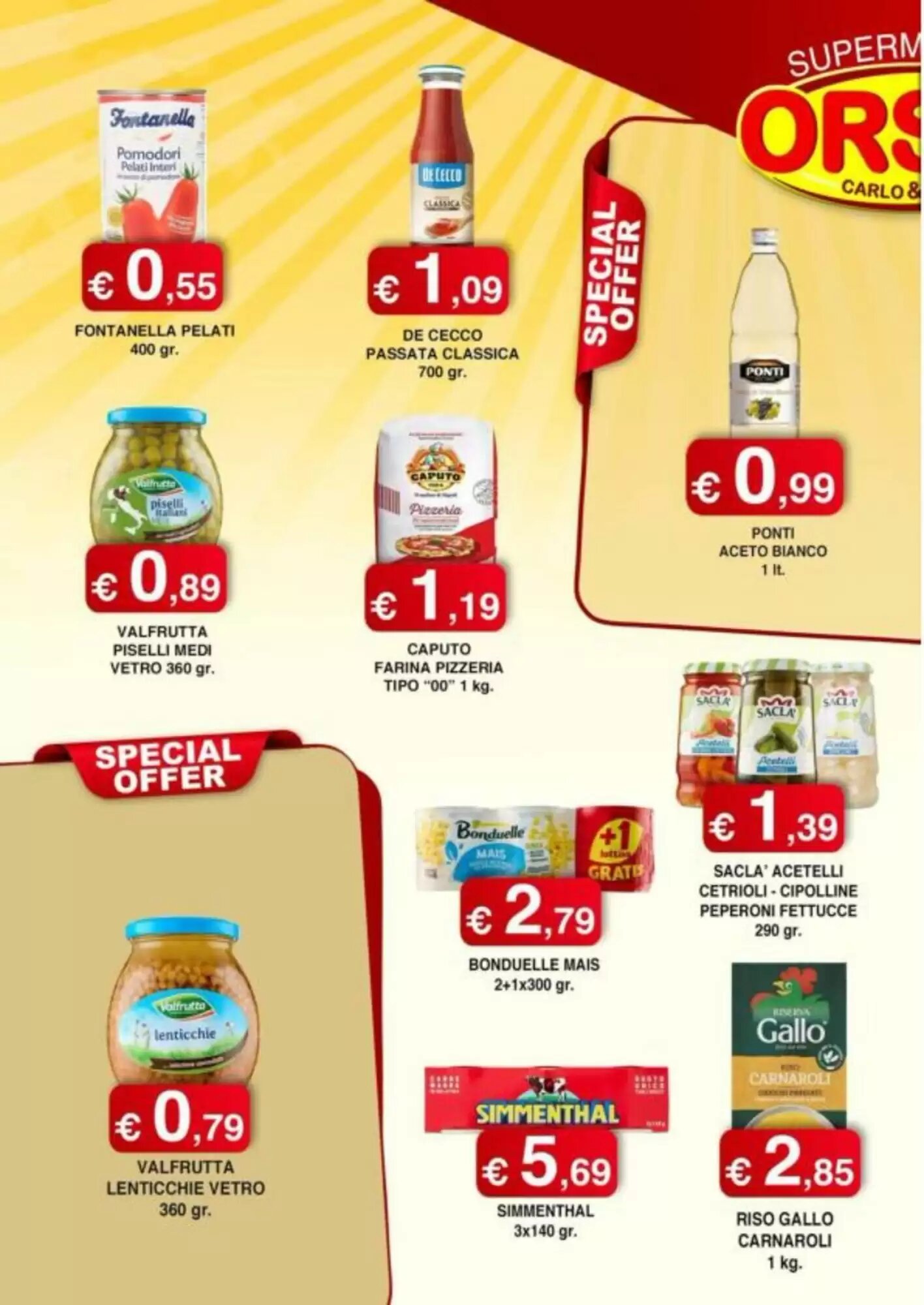 Volantino promozionale Orsini Market  valide dal 09/09/2026 - Pagina 3.