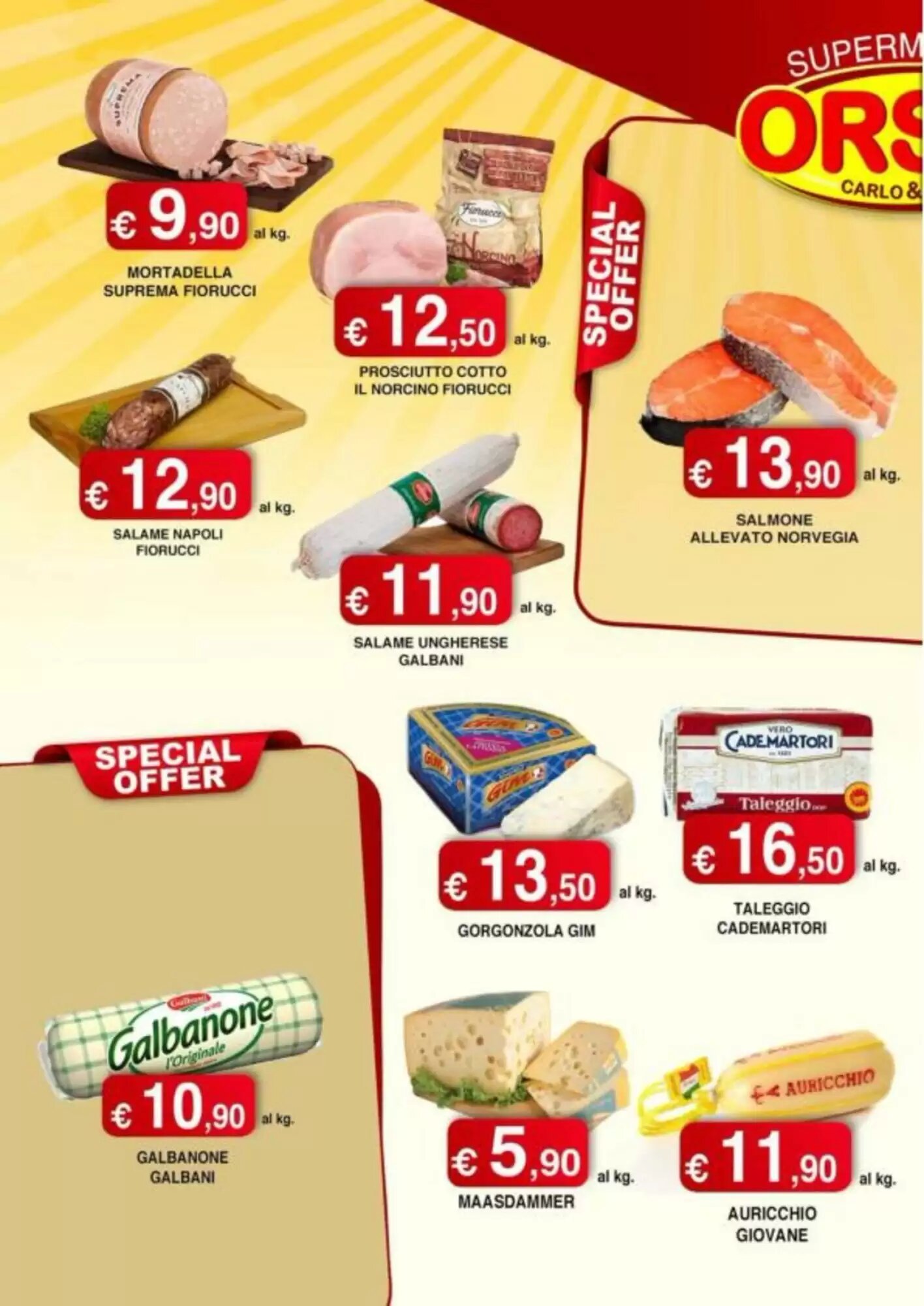 Volantino promozionale Orsini Market  valide dal 09/09/2026 - Pagina 4.