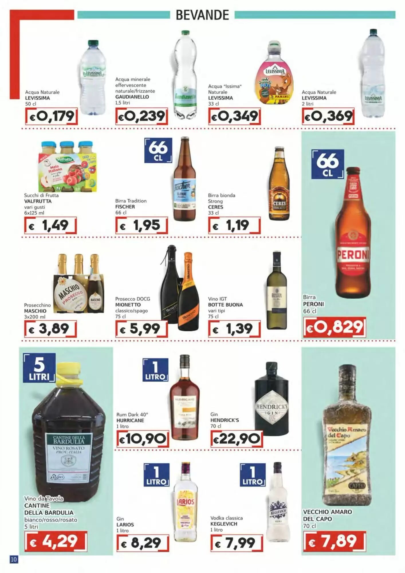 Volantino promozionale Italy Cash  valide dal 09/09/2026 - Pagina 10.